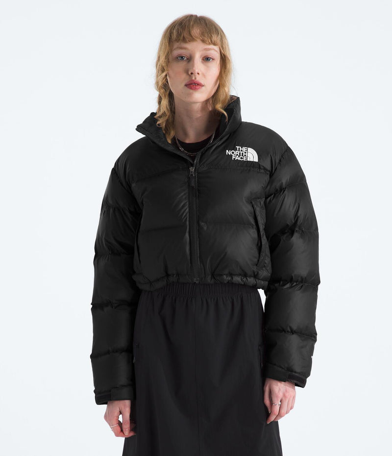 Chompa Nuptse Short Jacket Negro Mujer The North Face
