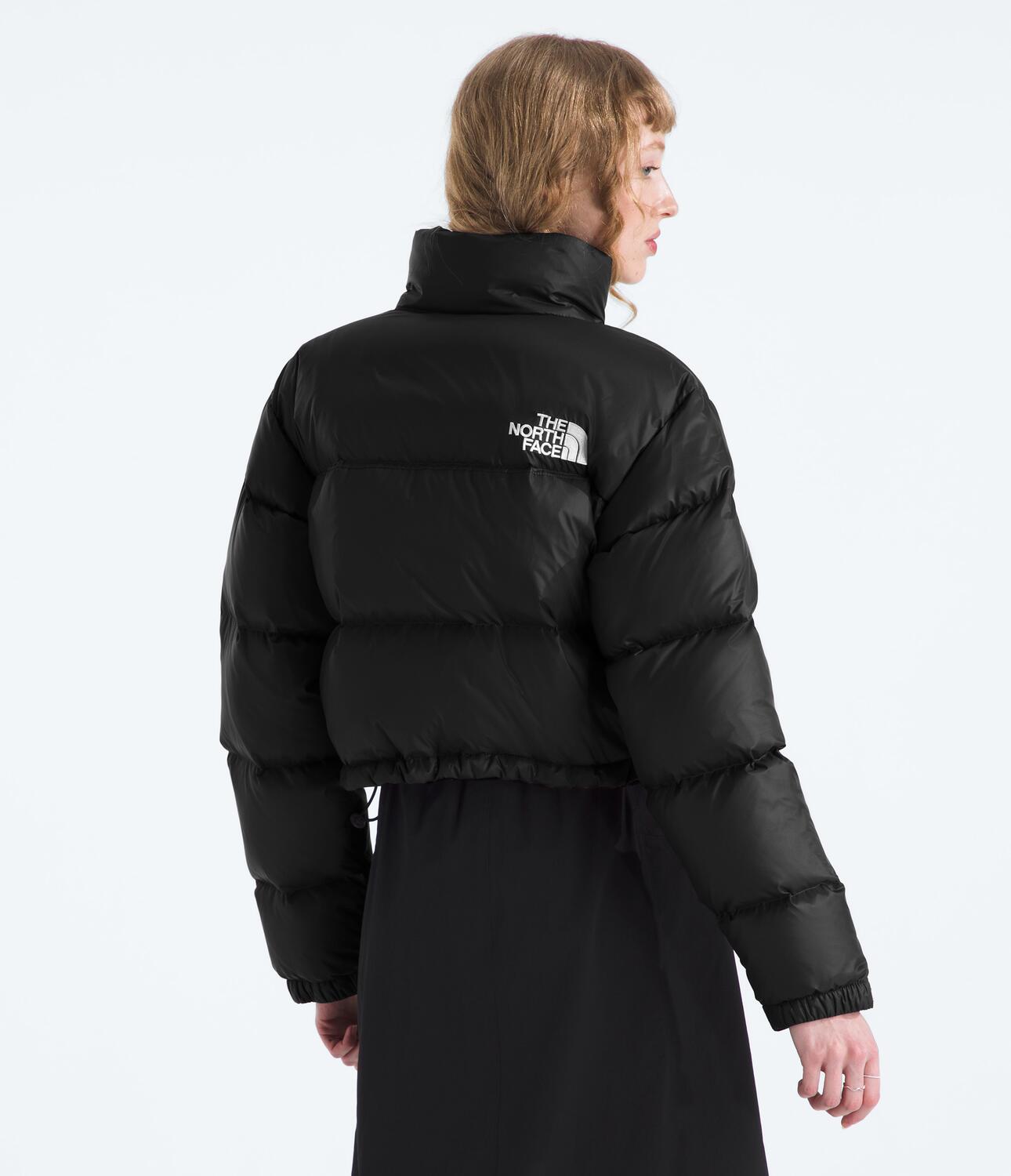 Chompa Nuptse Short Jacket Negro Mujer The North Face
