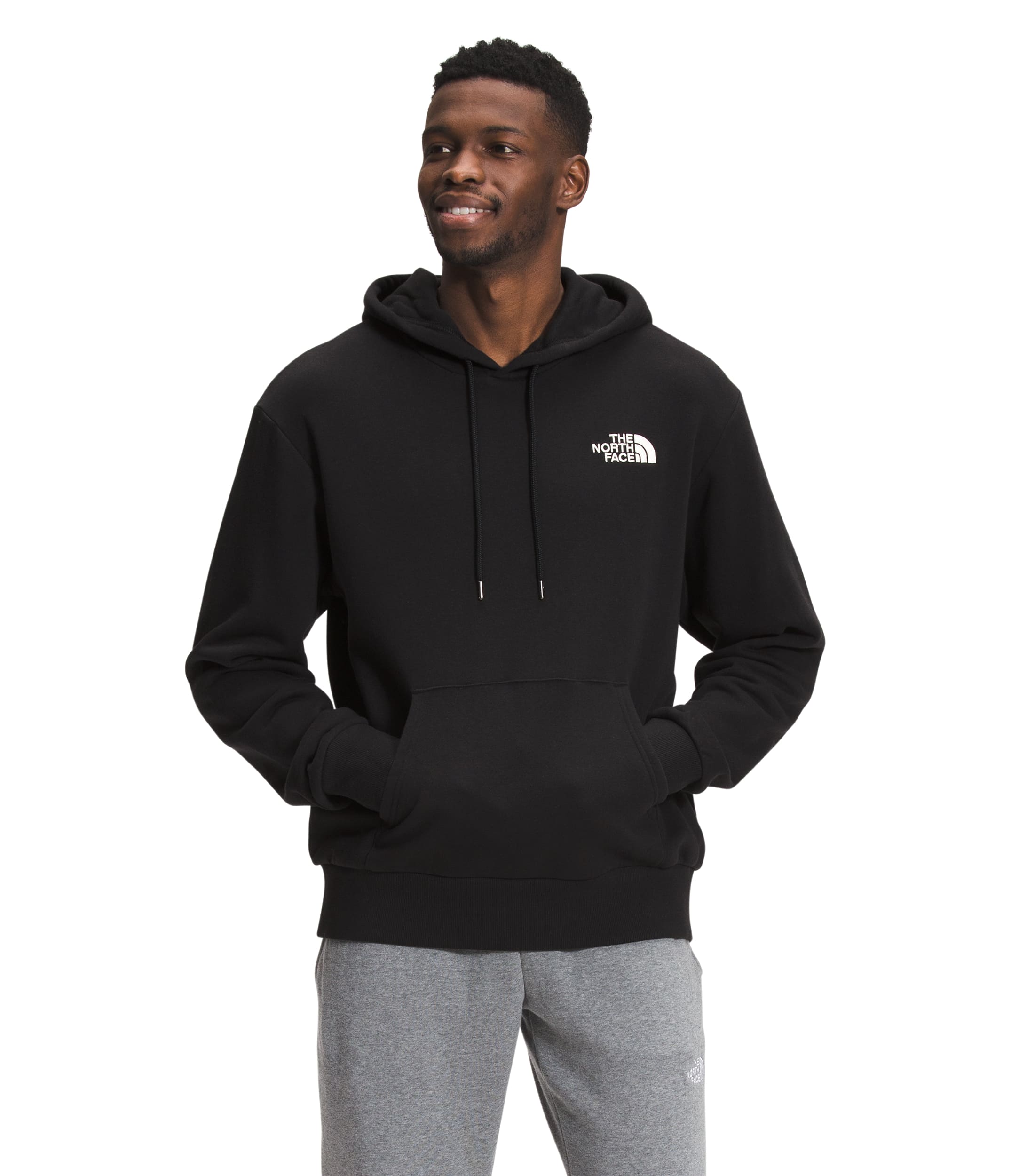 Buzo Simple Logo Hombre Negro The North Face - imagen 1