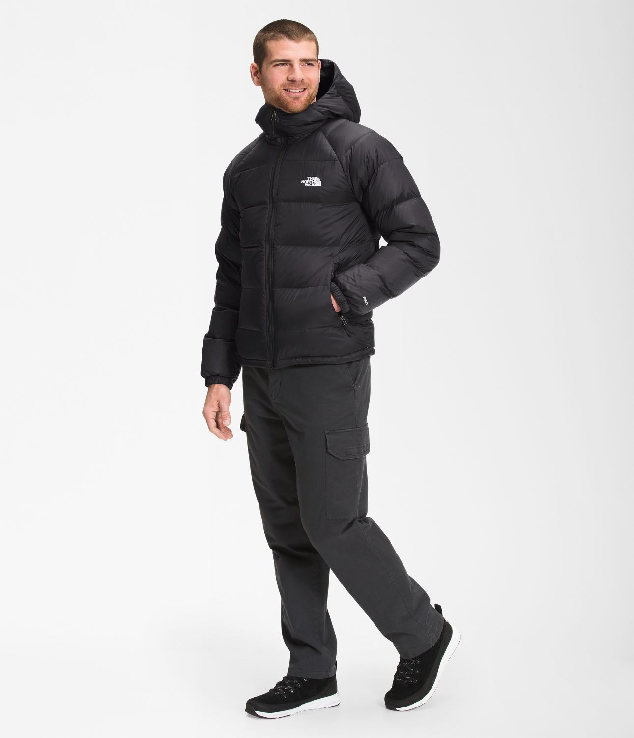 Chompa Hydrenalite Down Hoodie Térmica Negra Hombre The North Face - imagen 3