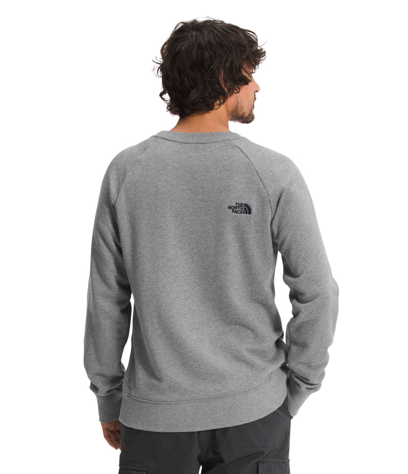 Buzo Simple Logo Crew Hombre Gris The North Face - imagen 2