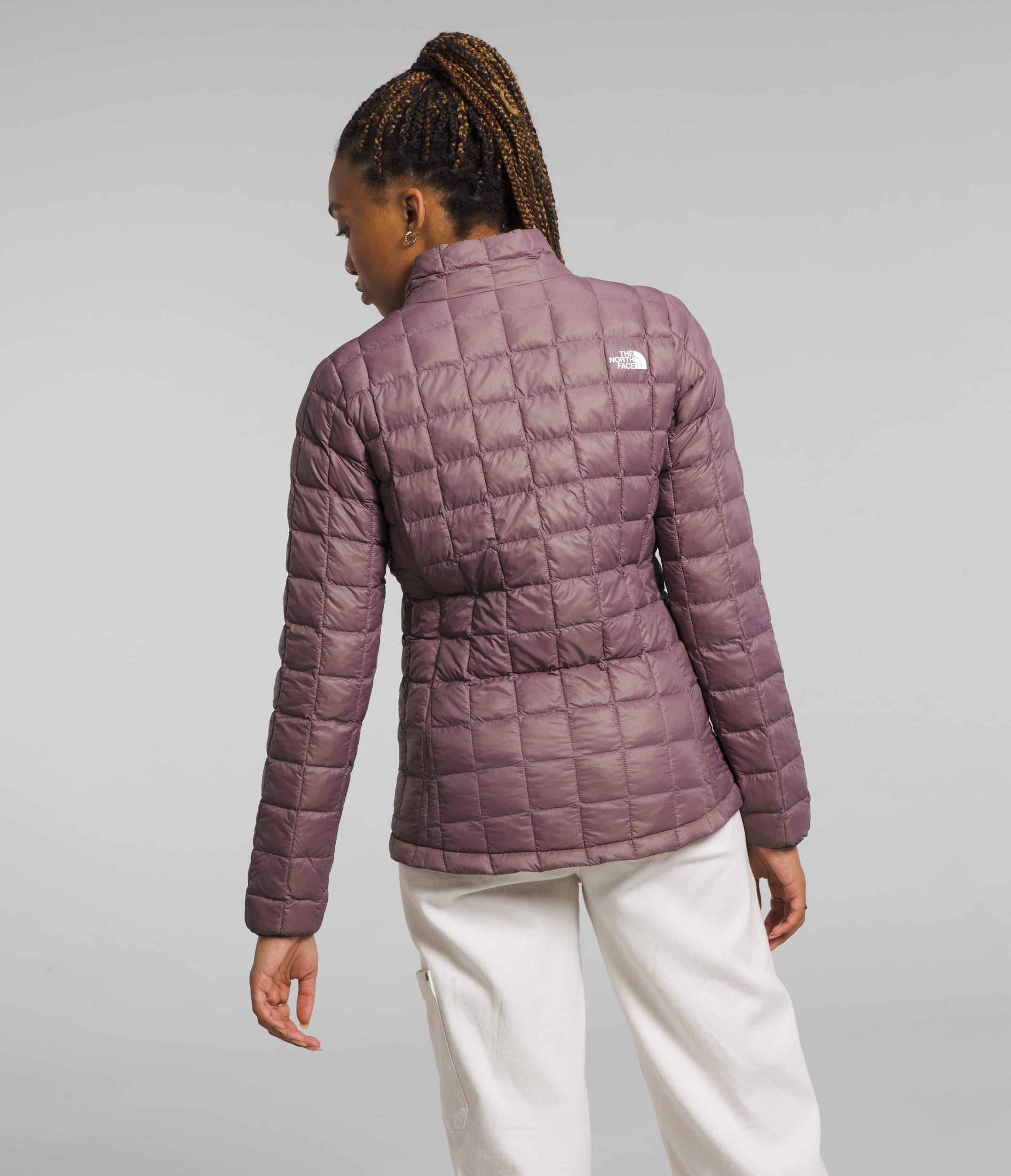 Chompa Thermoball Eco 2.0 Térmica Mujer Morada The North Face - imagen 2
