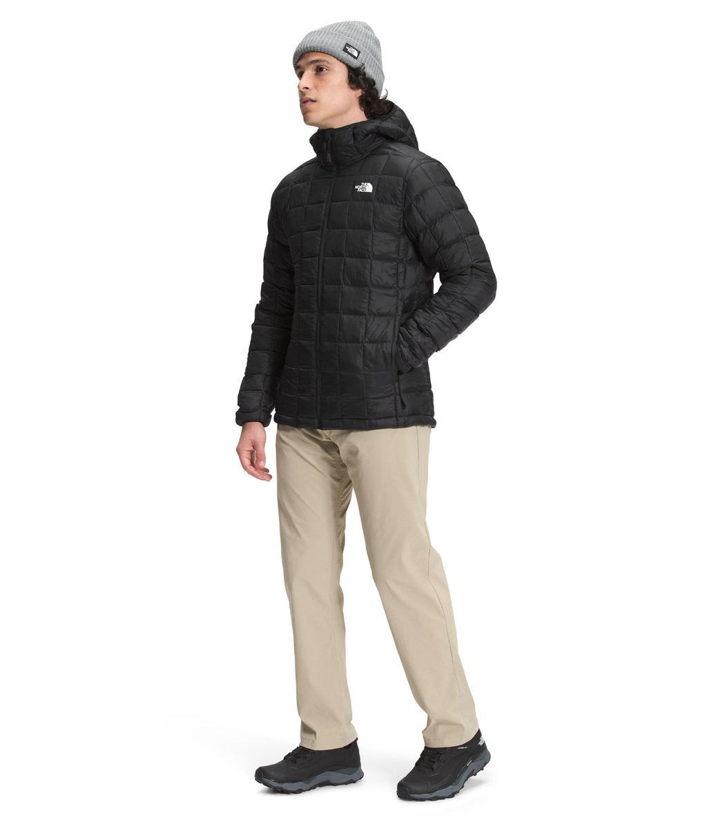 Chompa Thermoball Eco Hoodie Con Capota Térmica Negra Hombre The North Face