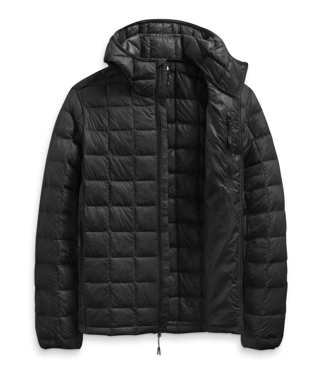 Chompa Thermoball Eco Hoodie Con Capota Térmica Negra Hombre The North Face