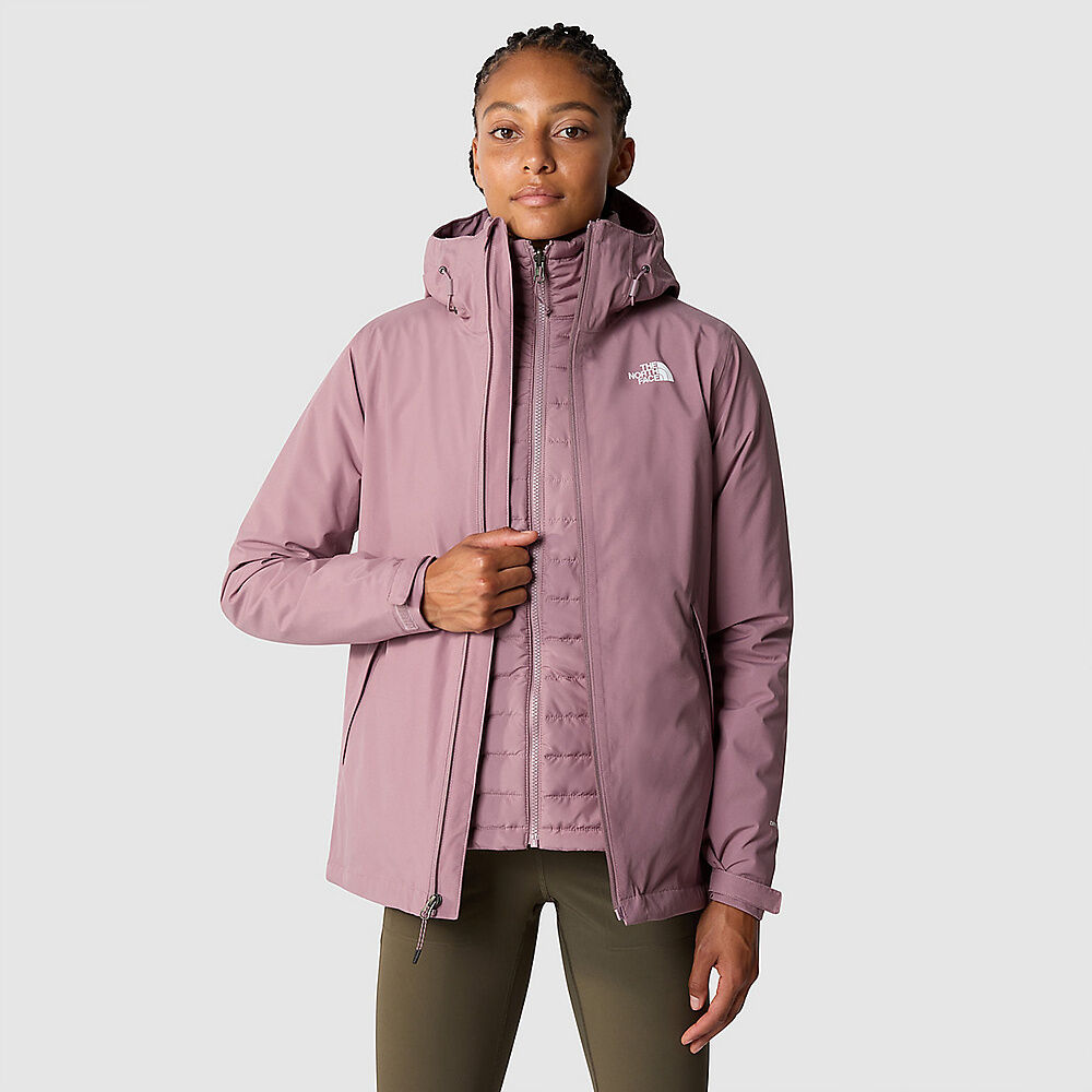 Chompa Carto Triclimate Jacket Morado Mujer The North Face