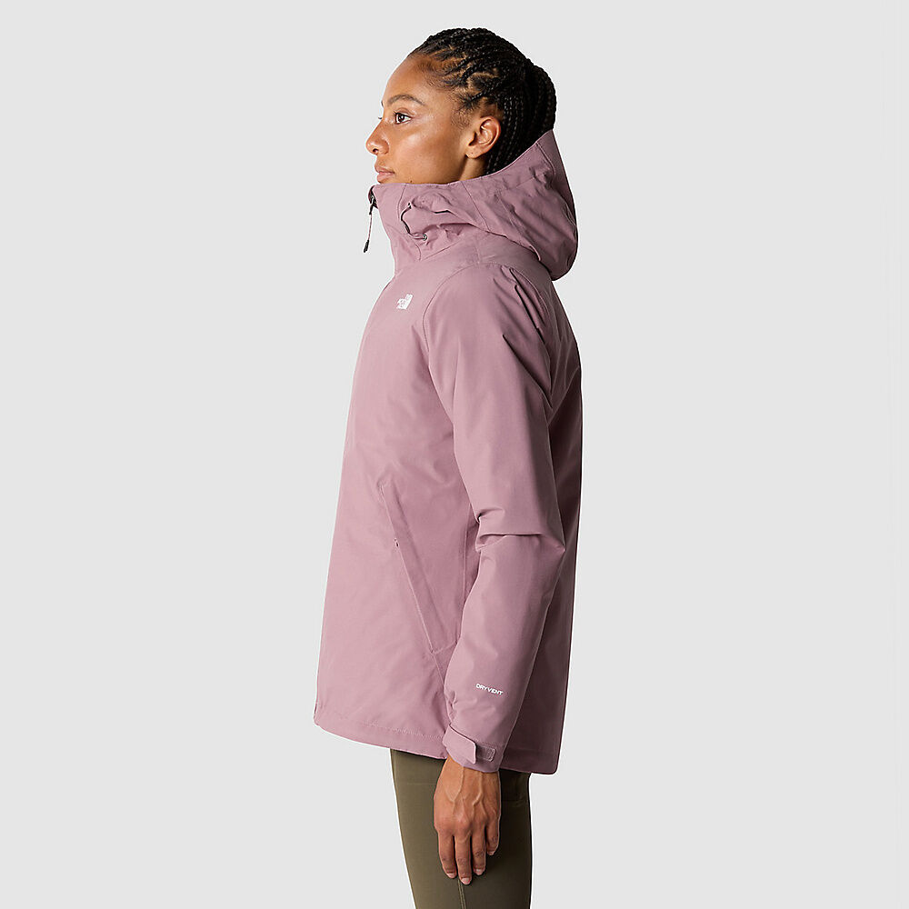 Chompa Carto Triclimate Jacket Morado Mujer The North Face