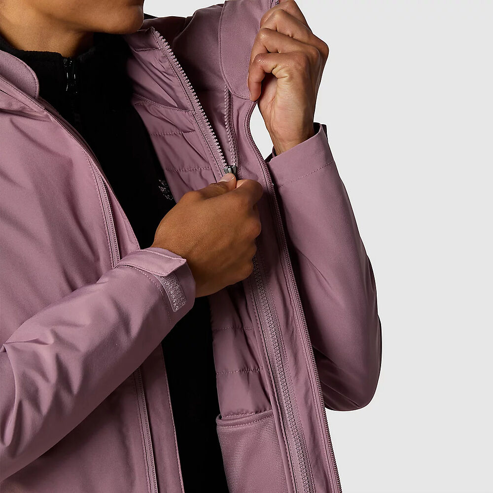 Chompa Carto Triclimate Jacket Morado Mujer The North Face