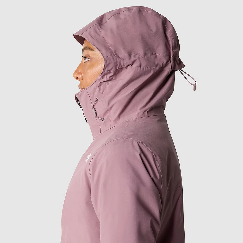 Chompa Carto Triclimate Jacket Morado Mujer The North Face