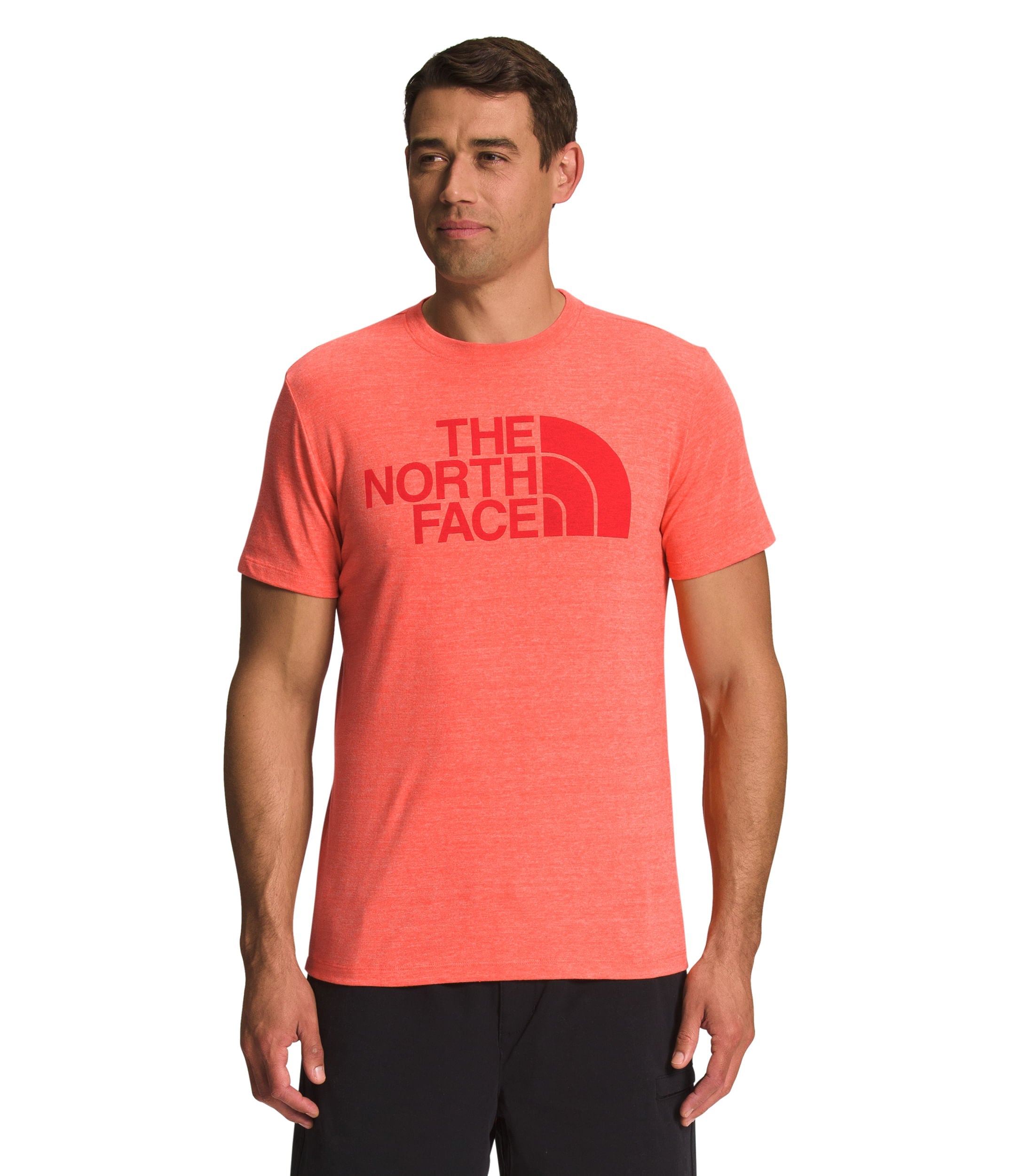 Camiseta Half Dome Tri-Blend Tee Manga Corta Naranja Hombre The North Face - imagen 1