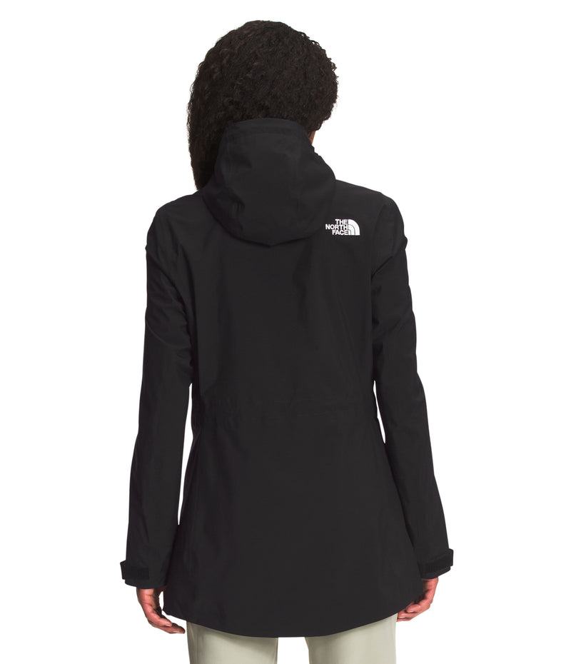 Chompa  City Breeze Rain Impermeable Negra Mujer The North Face