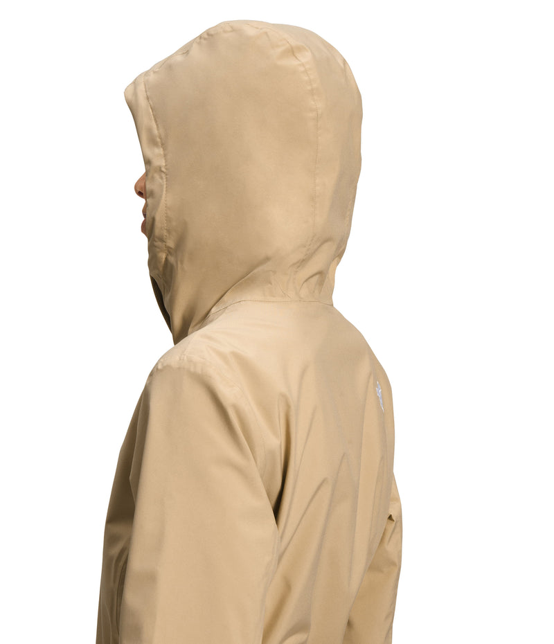 Chompa City Breeze Rain Impermeable Beige Mujer The North Face