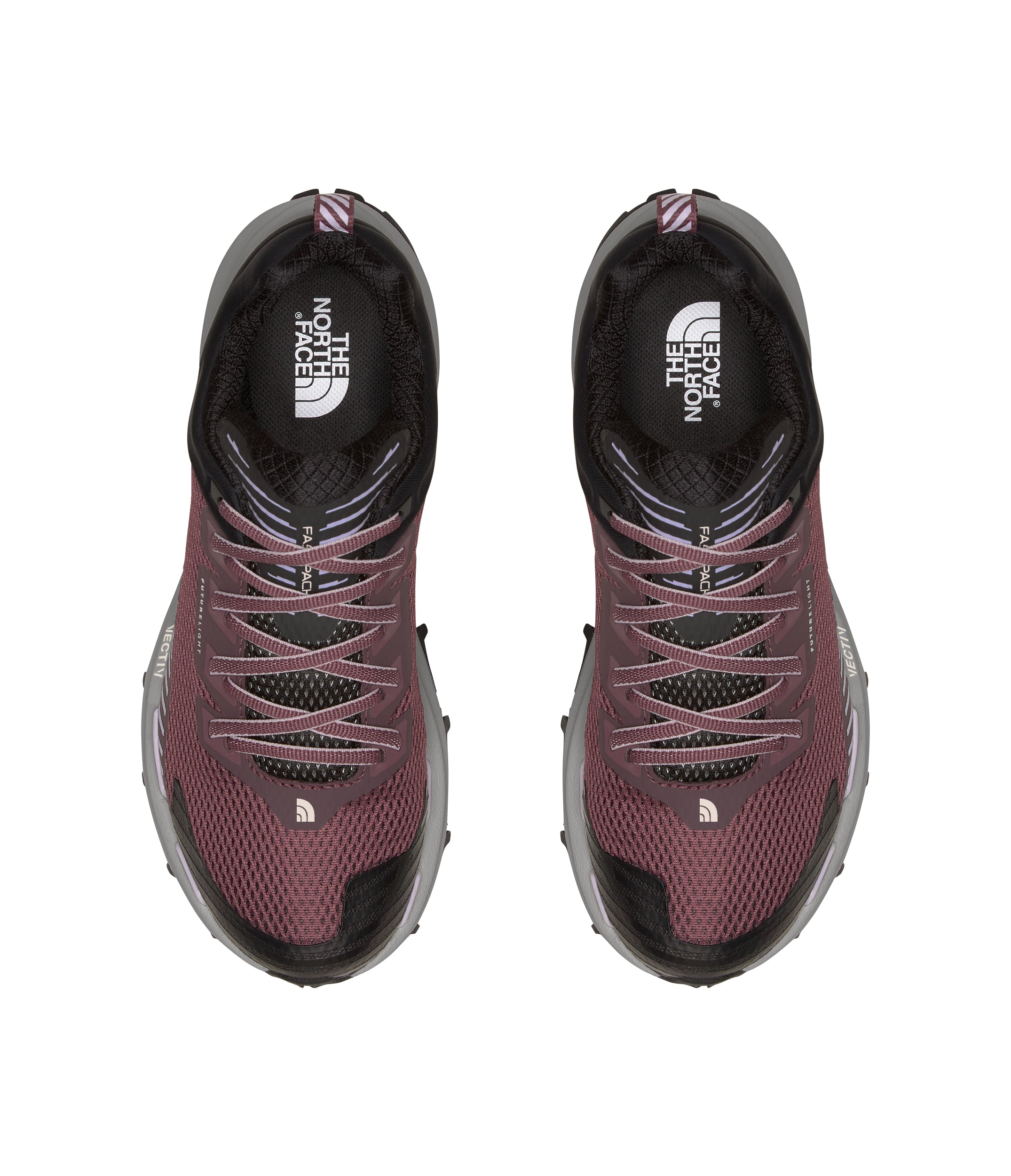 Zapatos Vectiv Fastpack Futurelight Vinotinto Mujer The North Face