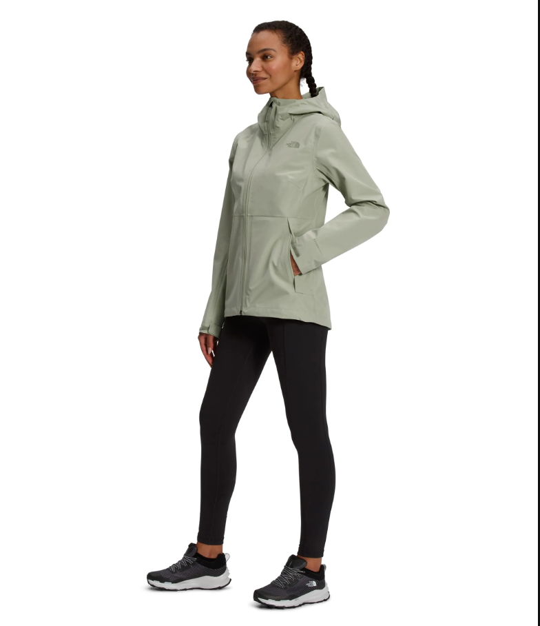 Chompa Dryzzle Futurelight Impermeable Mujer Verde The North Face