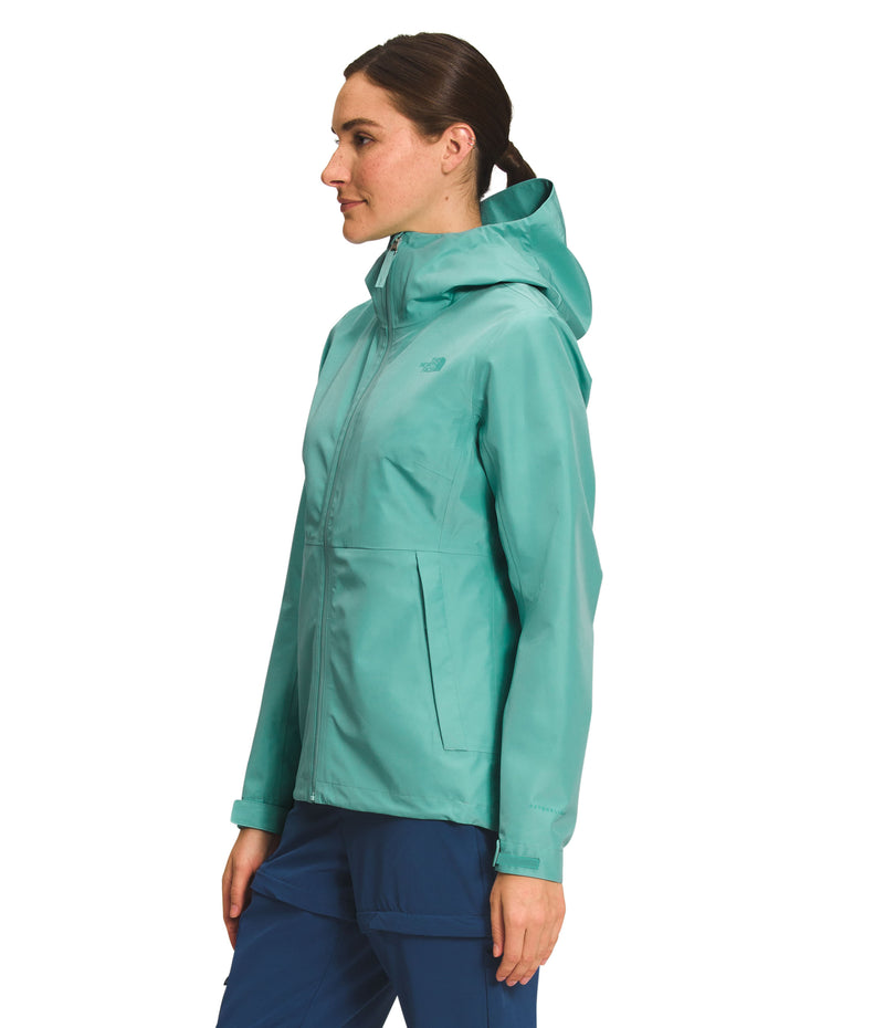 Chompa Dryzzle Futurelight Impermeable Verde Mujer The North Face