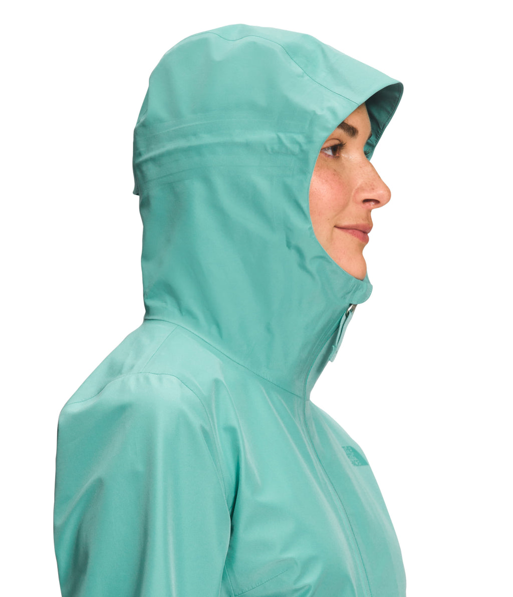 Chompa Dryzzle Futurelight Impermeable Verde Mujer The North Face