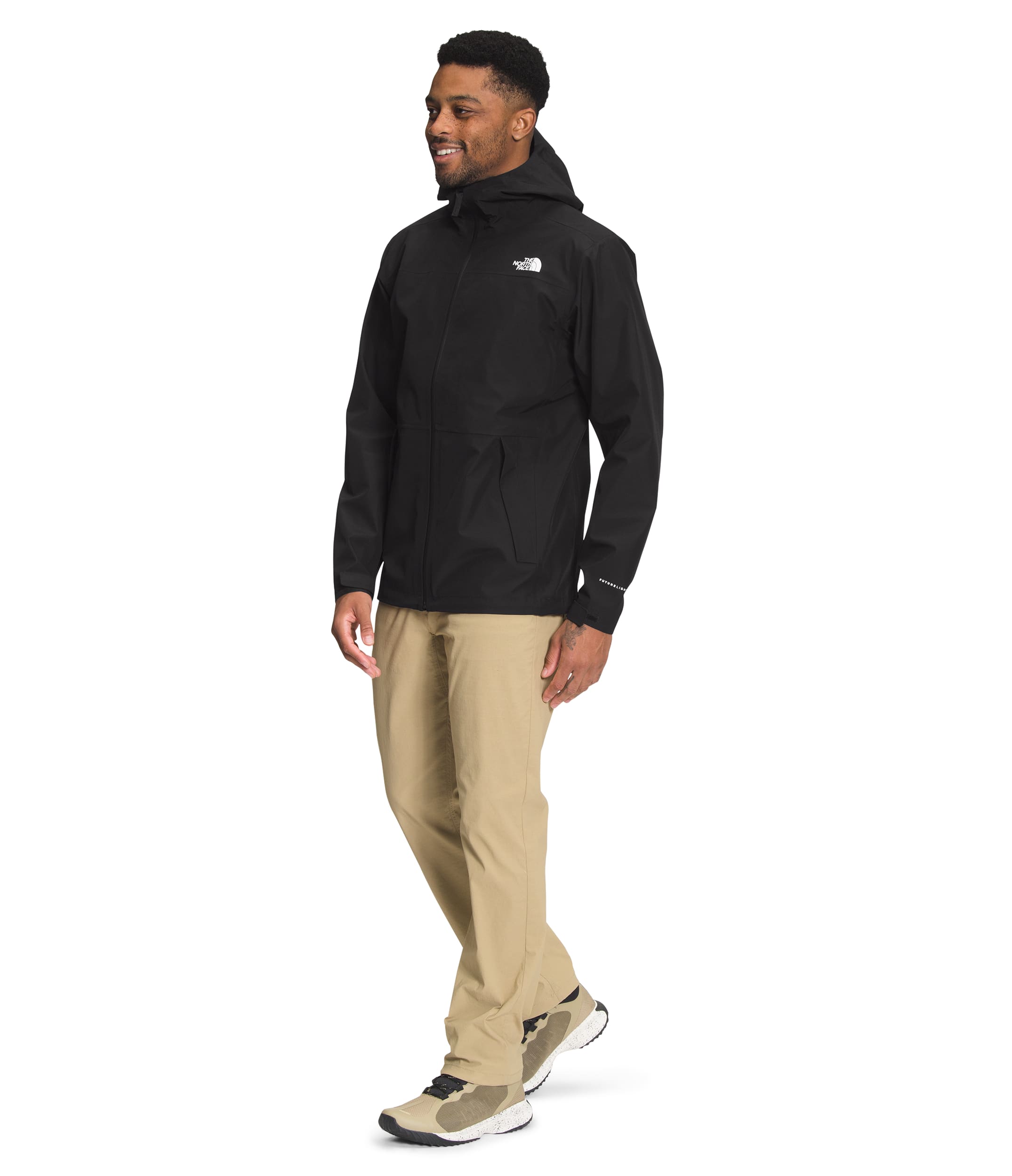 Chompa Dryzzle Futurelight Impermeable Hombre Negro The North Face