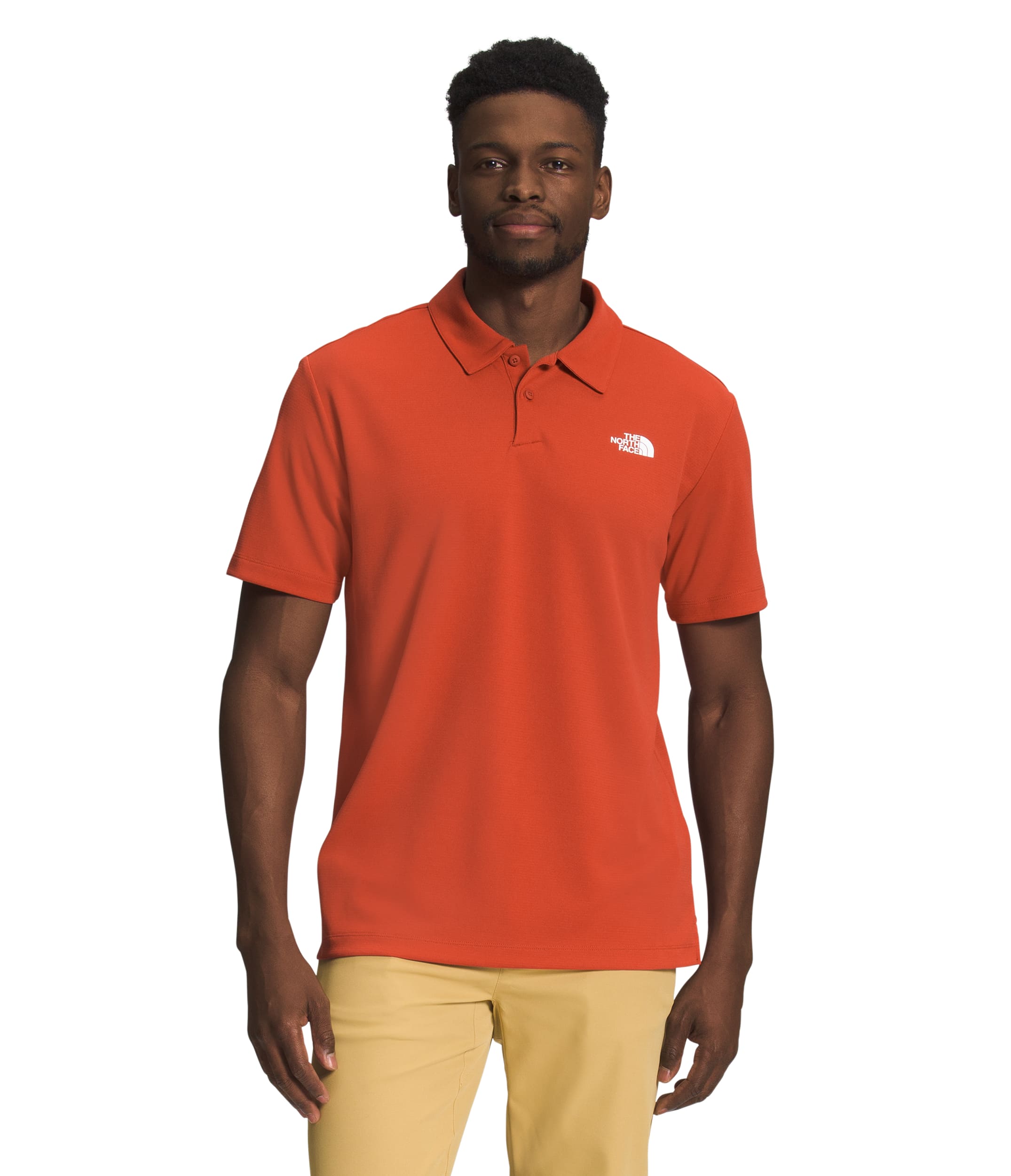 Camiseta Wander Polo Hombre Naranja The North Face - imagen 1