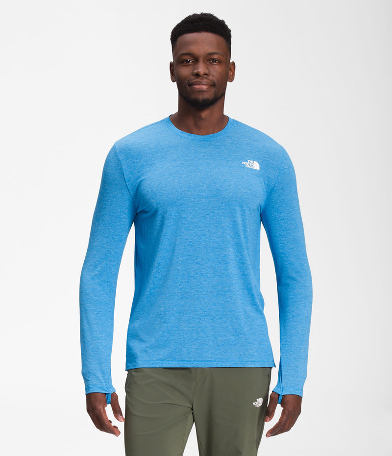Camiseta Wander L/S Manga Larga Azul Hombre The North Face - imagen 1