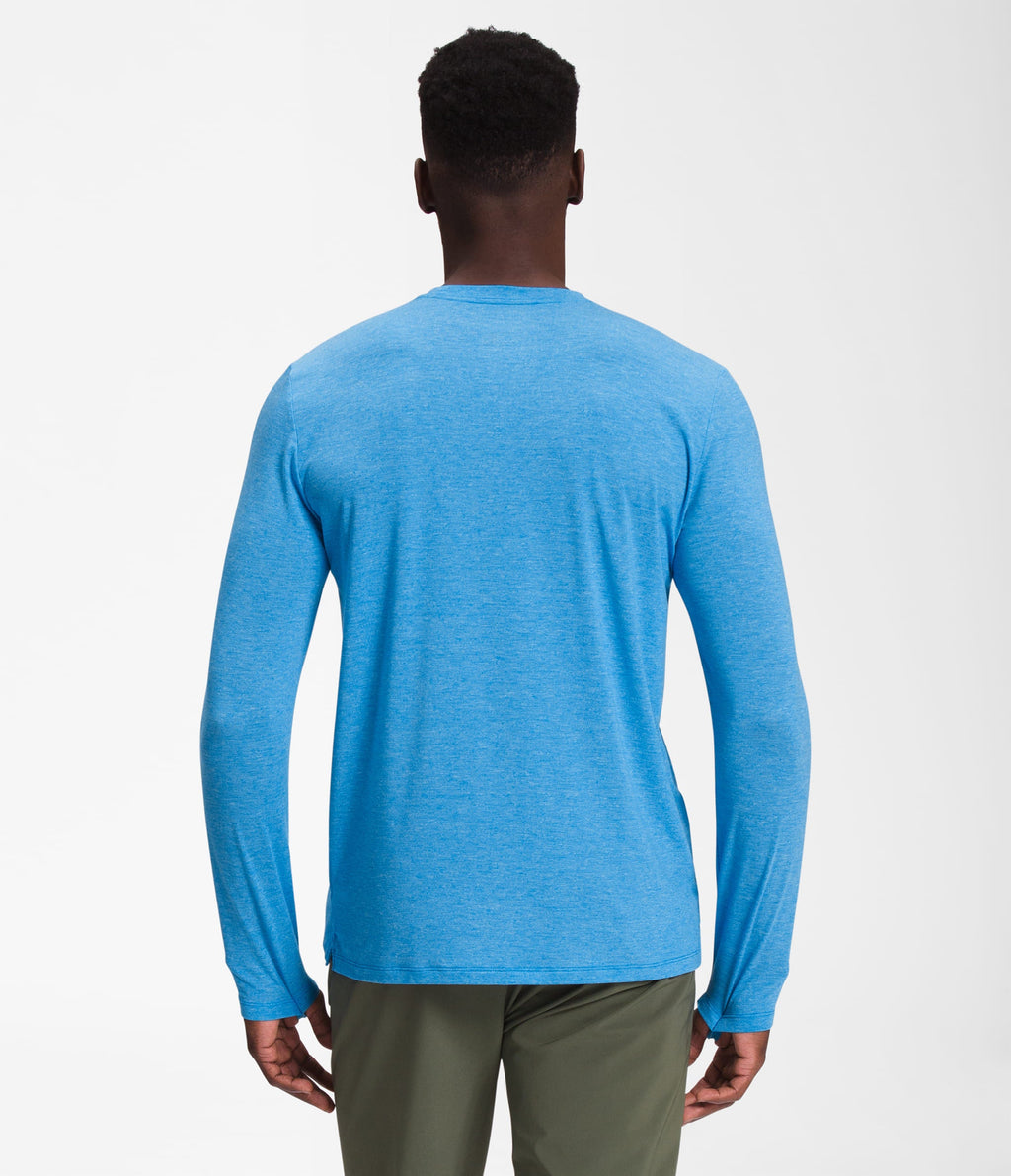Camiseta Wander L/S Manga Larga Azul Hombre The North Face - imagen 2