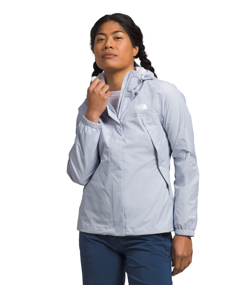 Chompa Antora Impermeable Gris Mujer The North Face - imagen 1