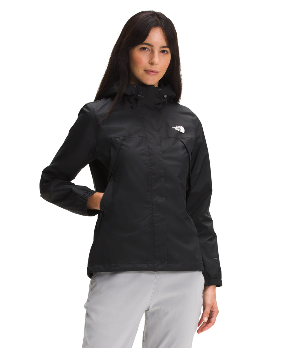 Chompa Antora Impermeable Negra Mujer The North Face - imagen 1