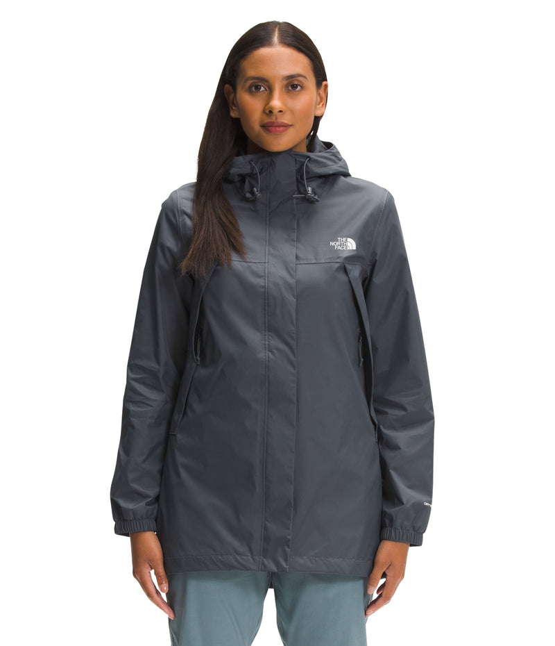 Chompa Antora Parka Impermeable Gris Mujer The North Face - imagen 1