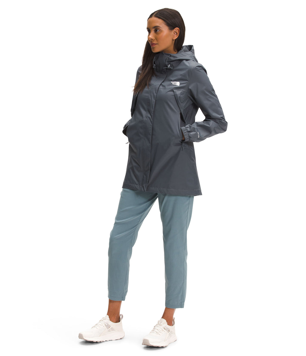 Chompa Antora Parka Impermeable Gris Mujer The North Face