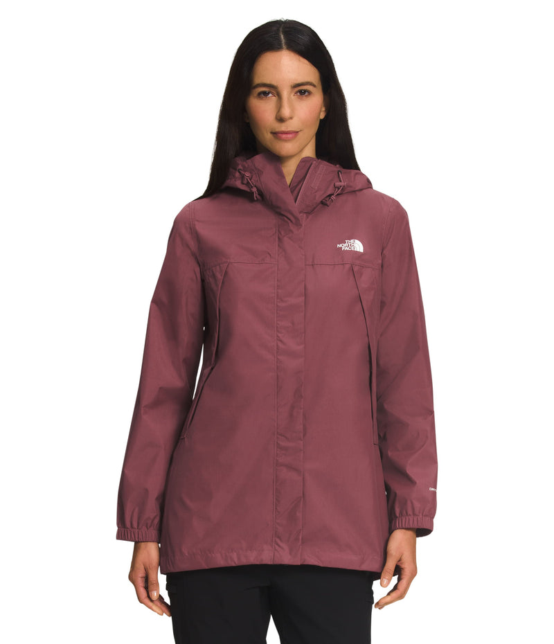Chompa Antora Parka Impermeable Vinotinto Mujer The North Face - imagen 1