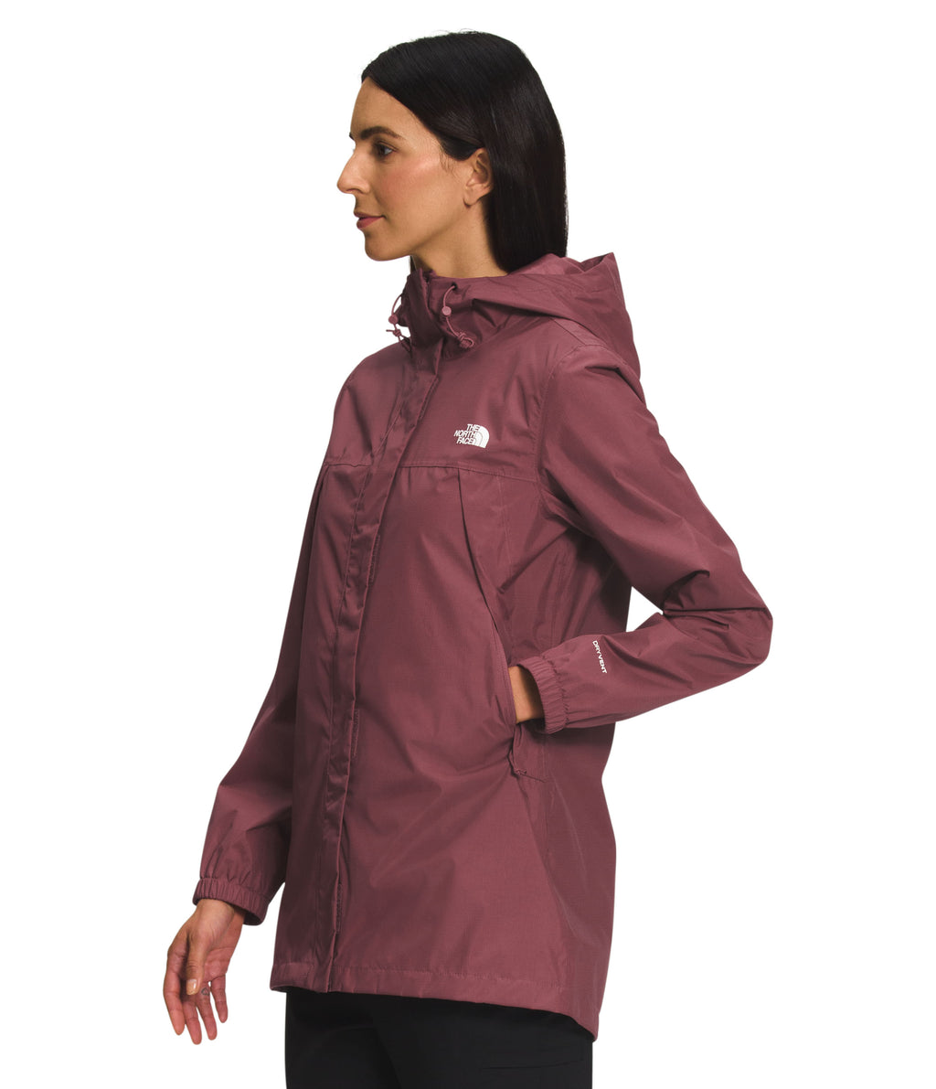 Chompa Antora Parka Impermeable Vinotinto Mujer The North Face