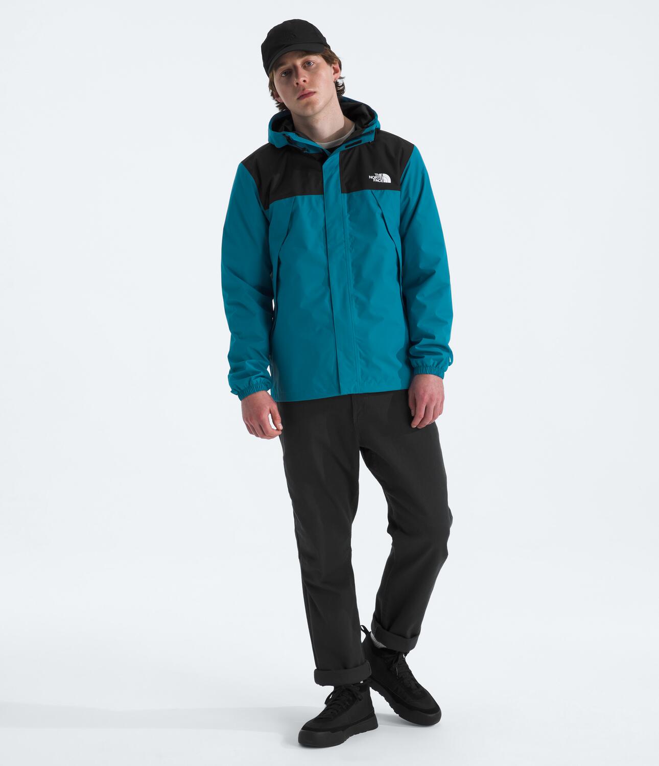 Chompa Impermeable Antora Jacket Azul Hombre The North Face - imagen 4