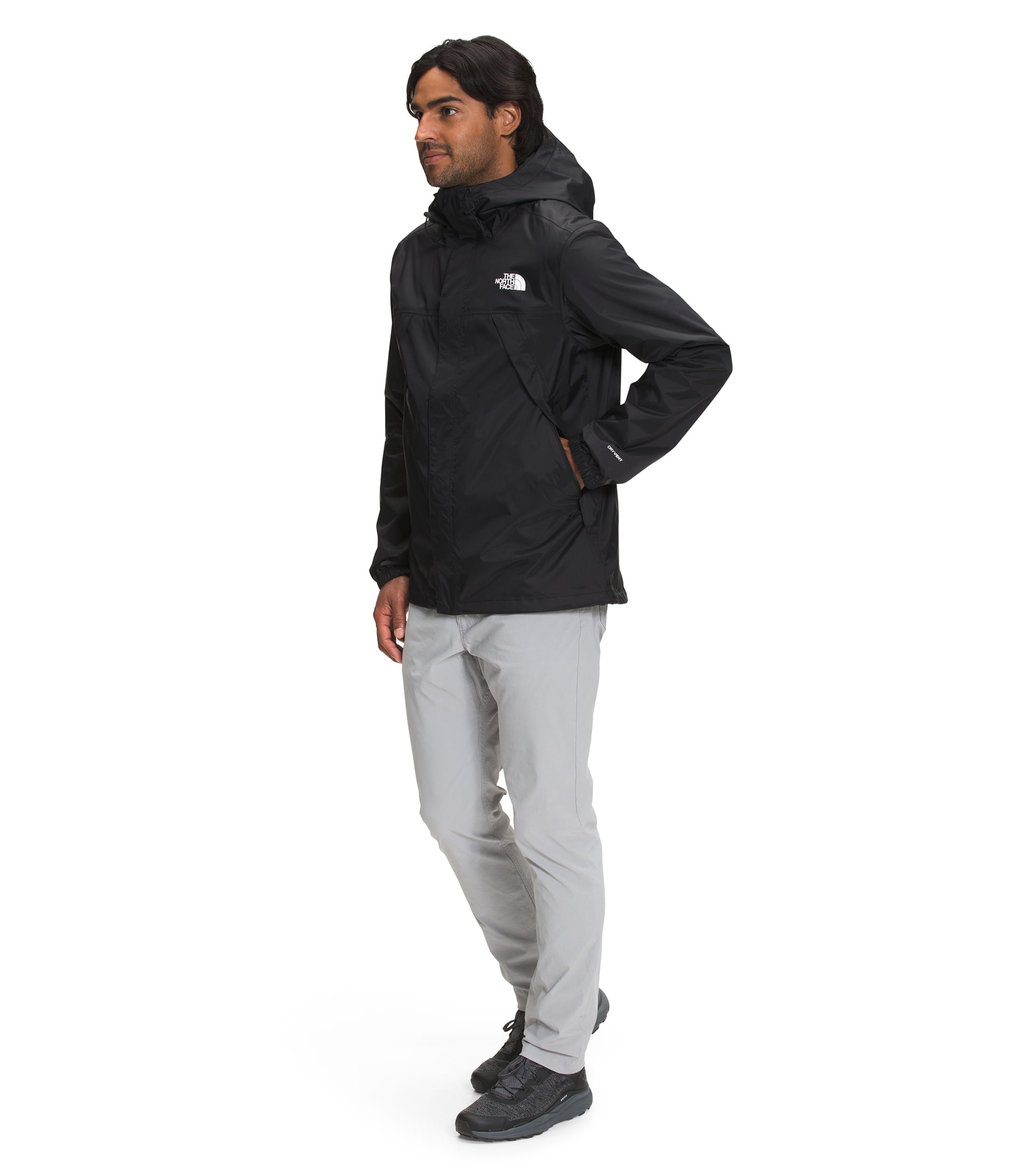 Chompa Antora Impermeable Negra Hombre The North Face