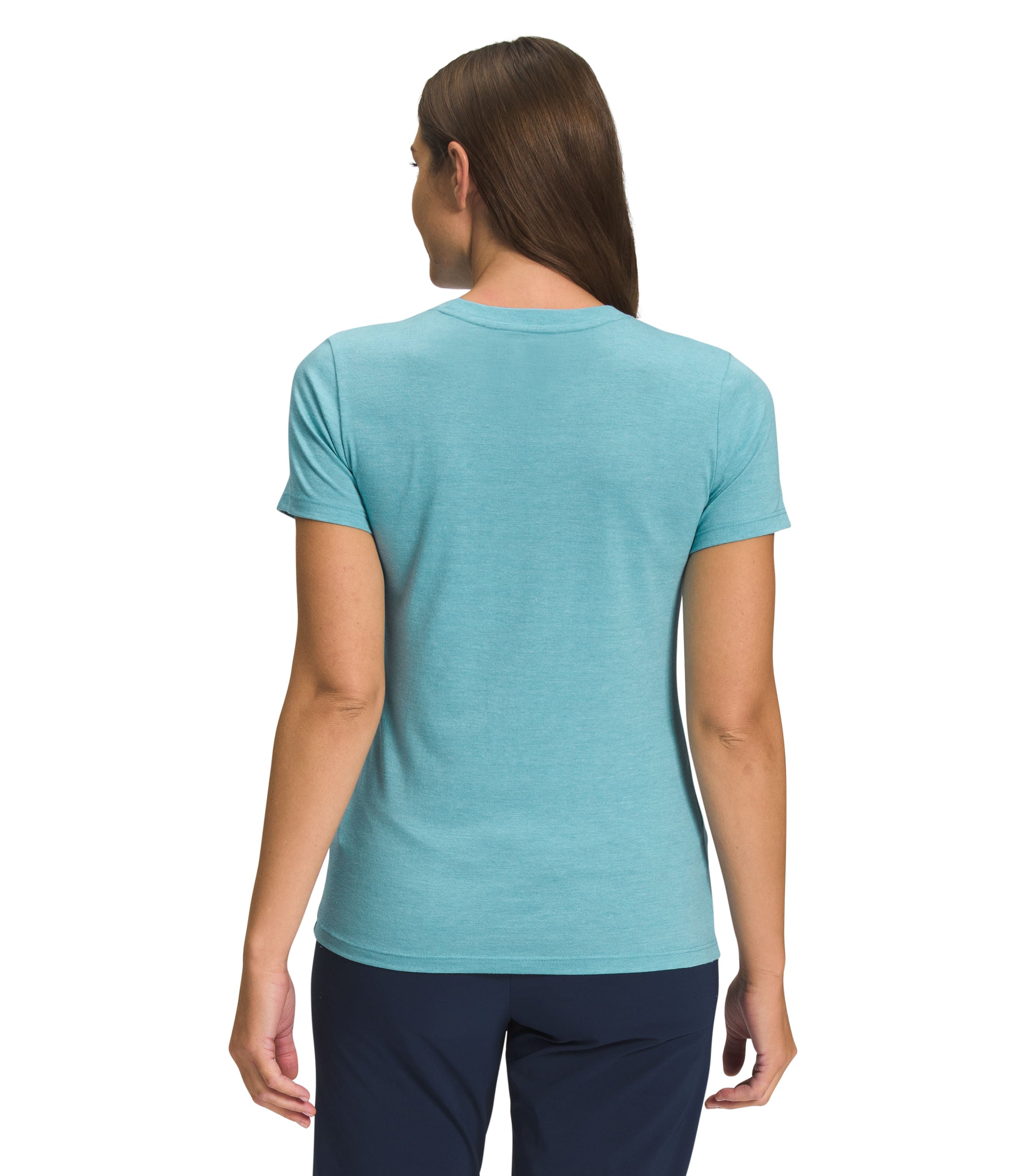Camiseta S/S Half Dome Tri-Blend Tee Azul Mujer The North Face
