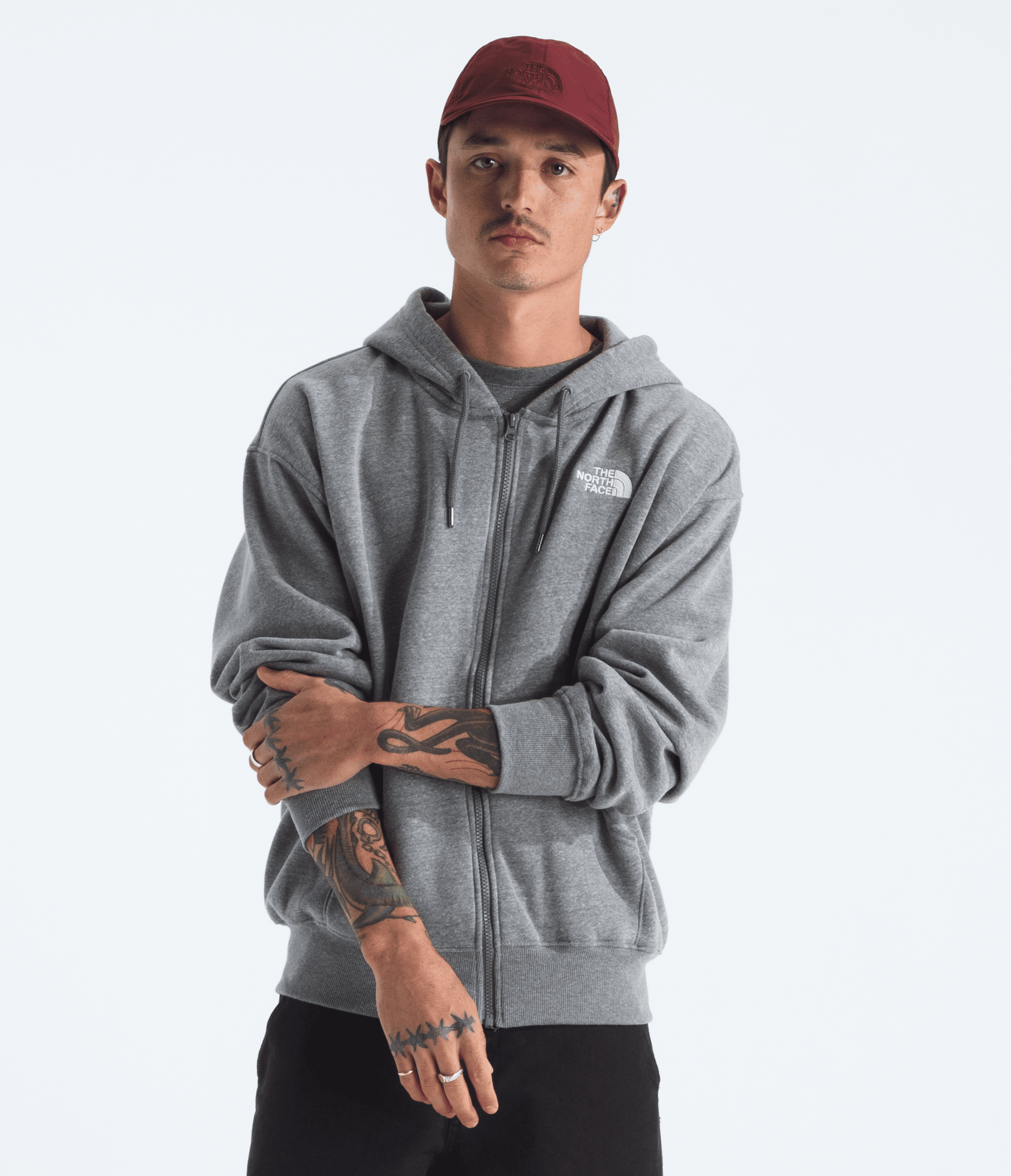 Buzo Half Dome F/Z Gris Hombre The North Face - imagen 1