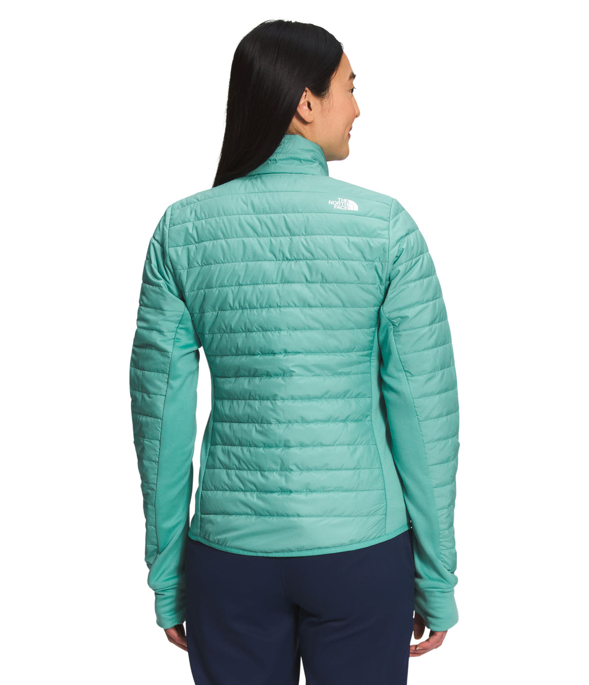 Chompa Canyonlands Hybrid Térmica Verde Mujer The North Face