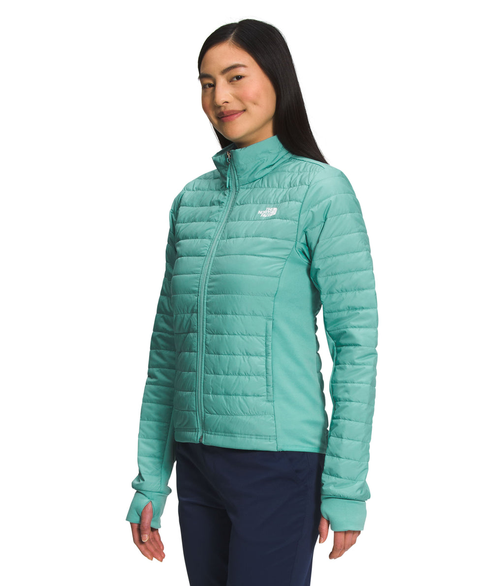 Chompa Canyonlands Hybrid Térmica Verde Mujer The North Face