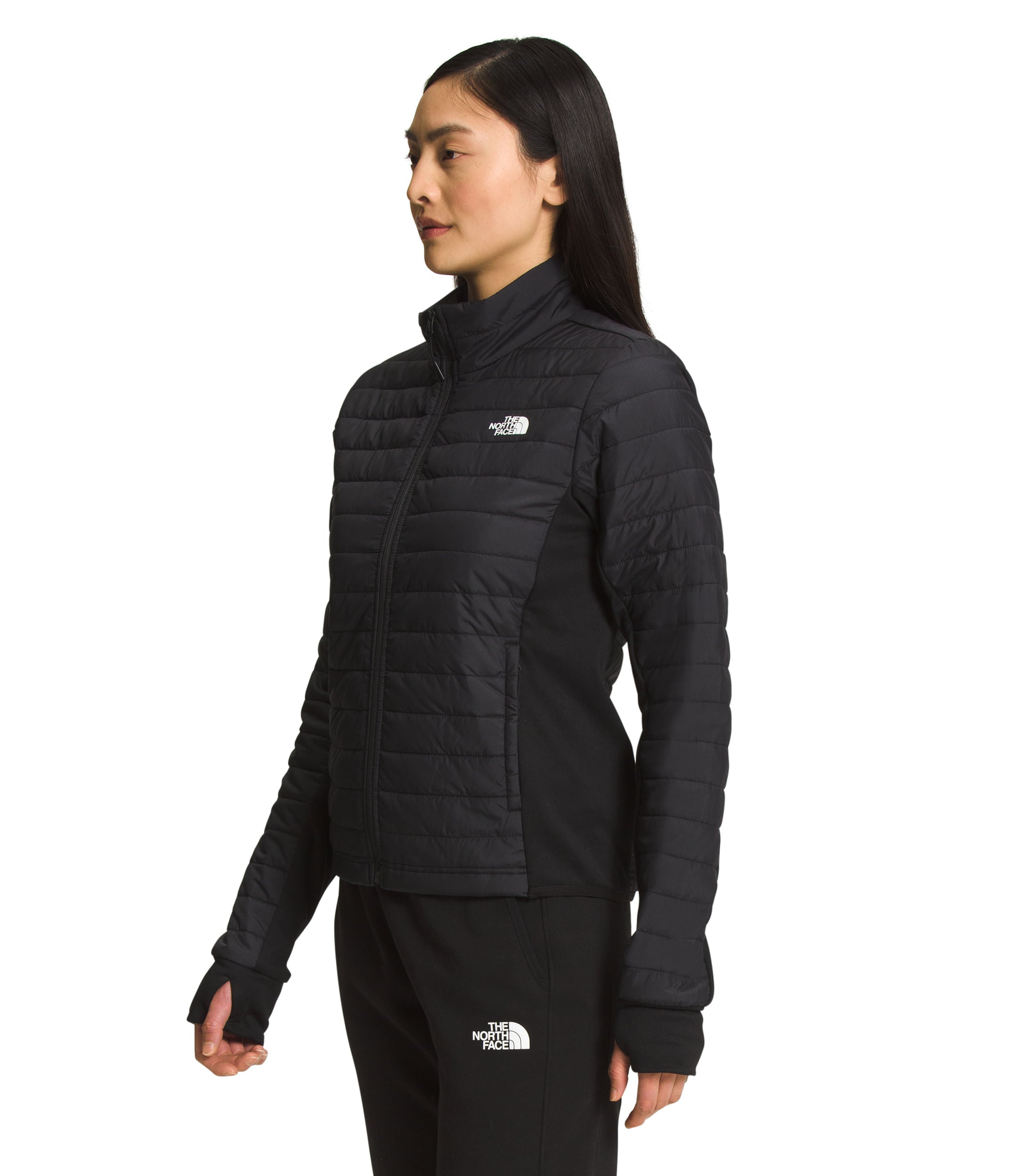 Chompa Canyonlands Hybrid Térmica Negra Mujer The North Face - imagen 2