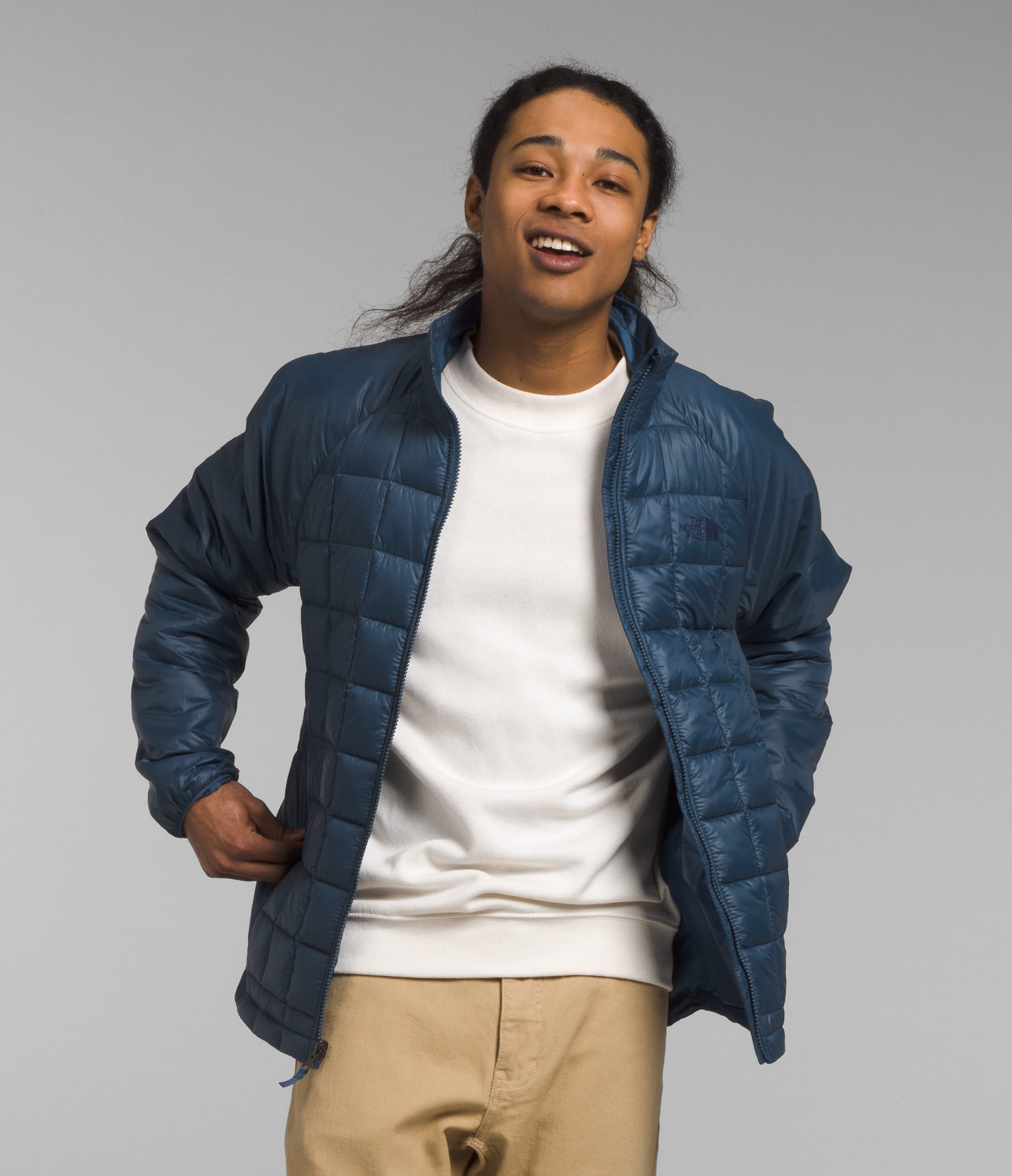 Chompa Thermoball Eco Triclimate Azul Hombre The North Face