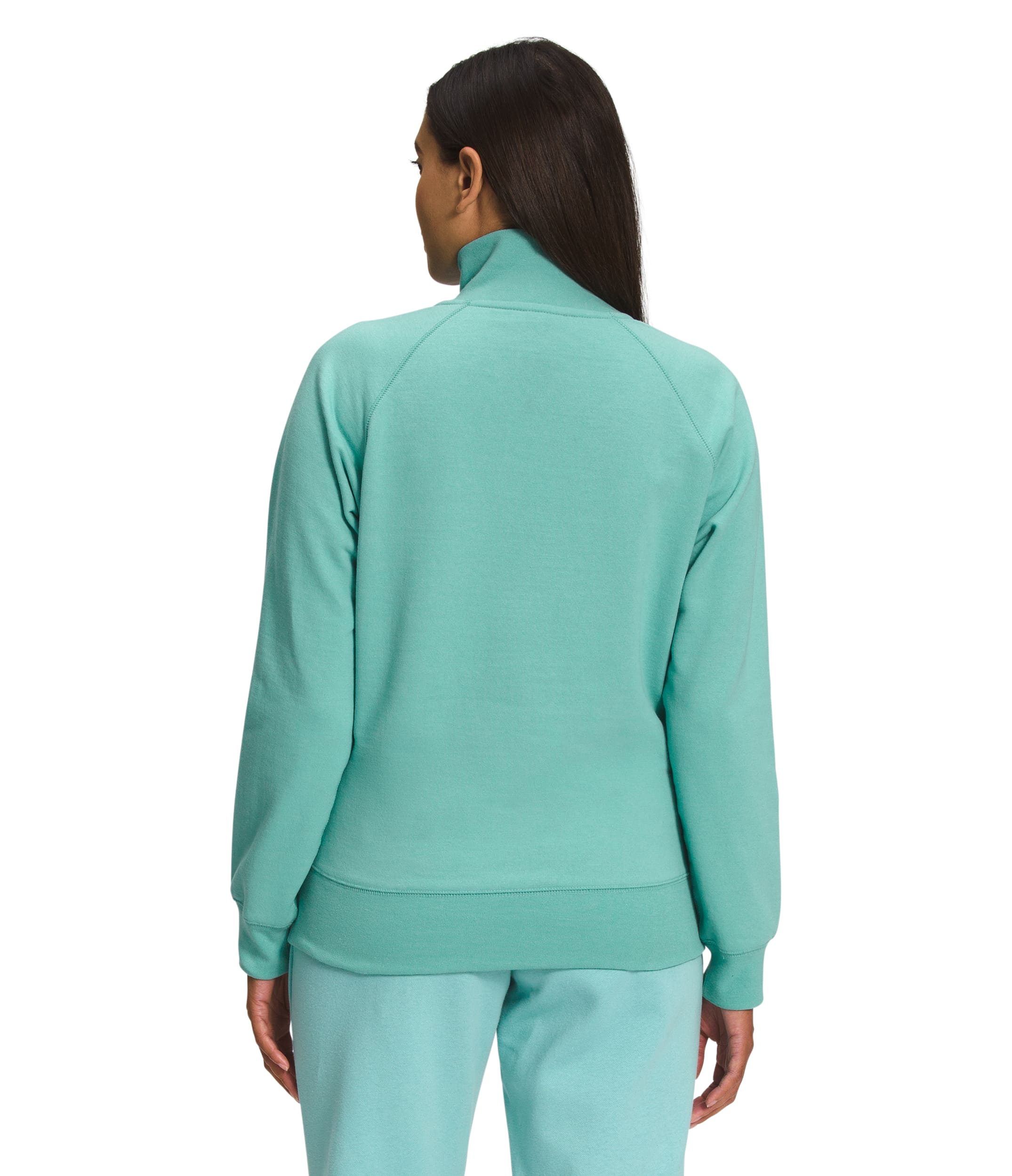 Buzo Heritage Patch 1/4 Zip Verde Mujer The North Face