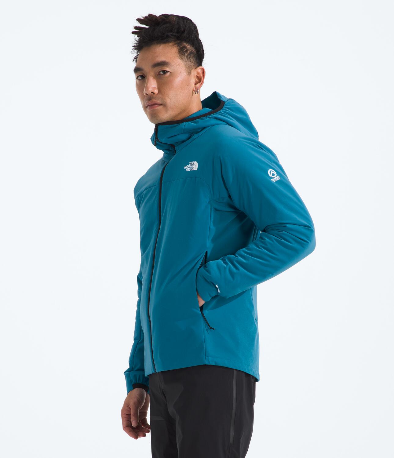 Chompa Térmica Summit Casaval Hybrid Hoodie Azul Hombre The North Face - imagen 3