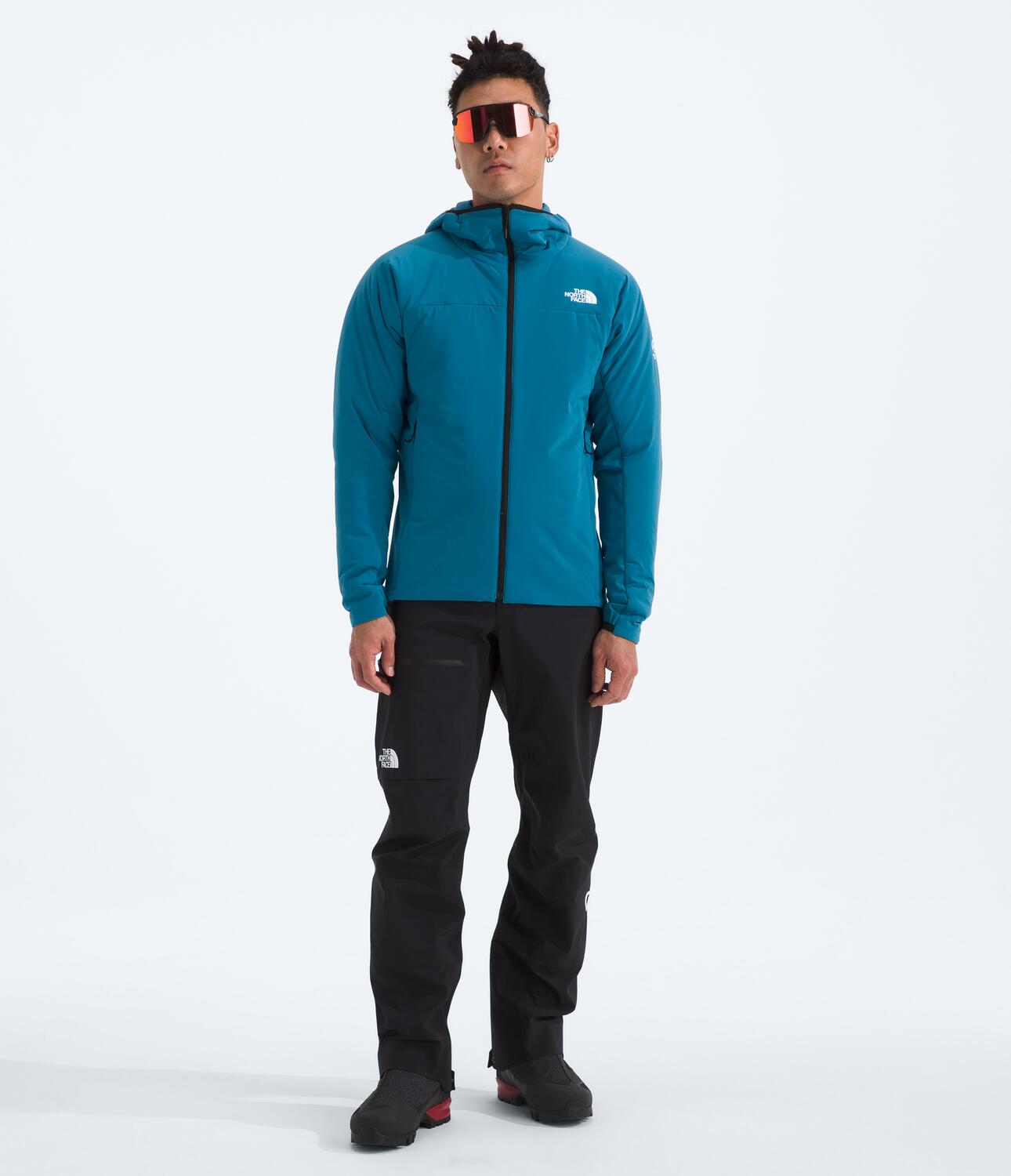 Chompa Térmica Summit Casaval Hybrid Hoodie Azul Hombre The North Face