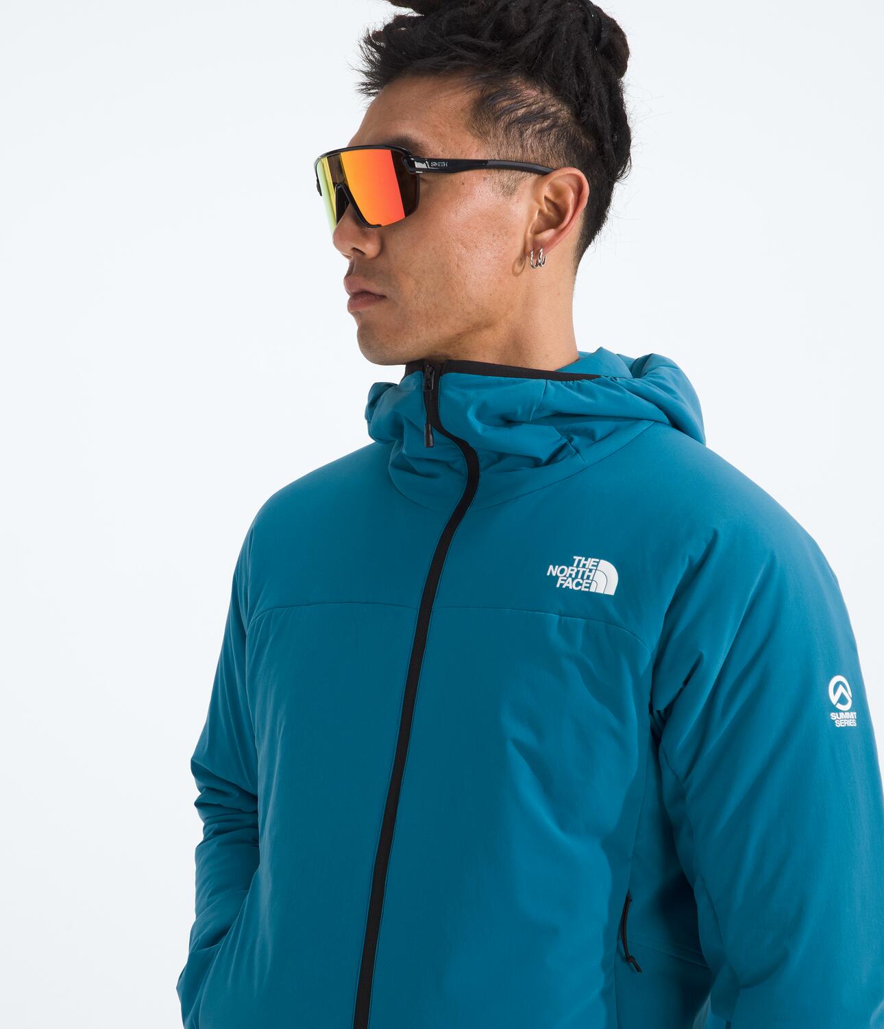 Chompa Térmica Summit Casaval Hybrid Hoodie Azul Hombre The North Face