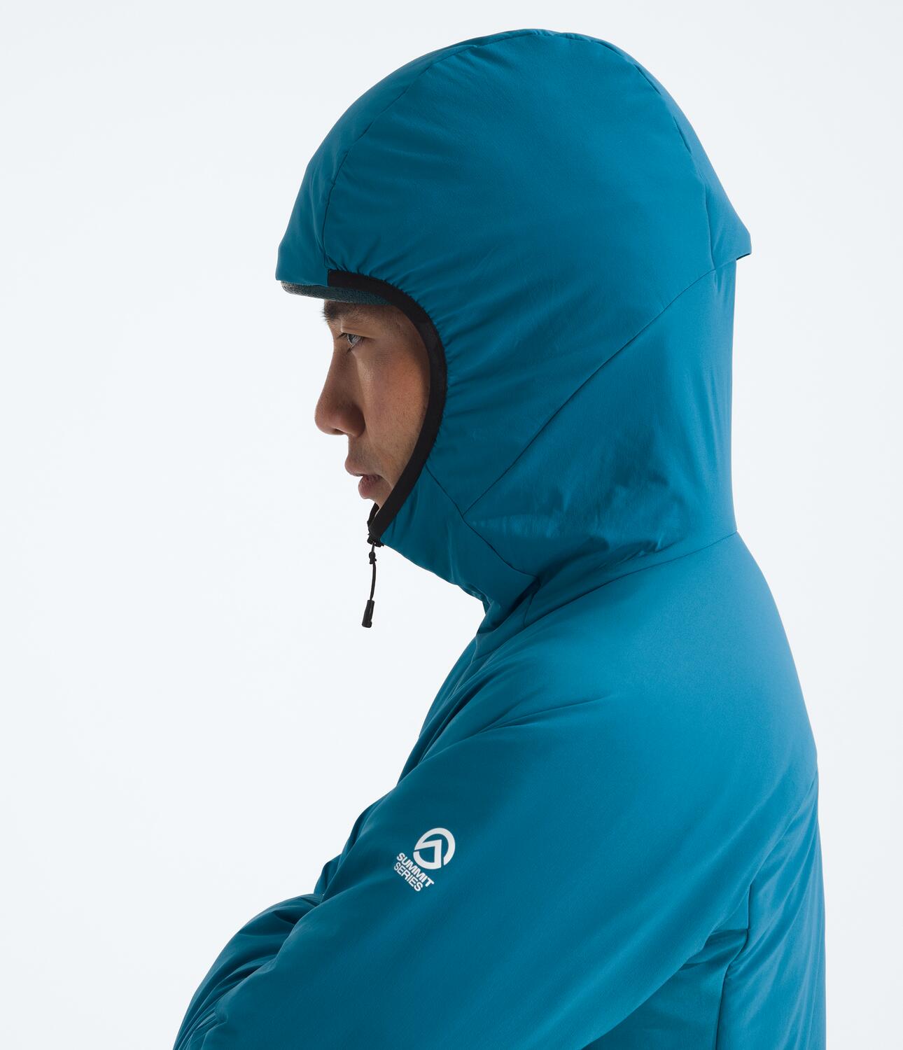 Chompa Térmica Summit Casaval Hybrid Hoodie Azul Hombre The North Face