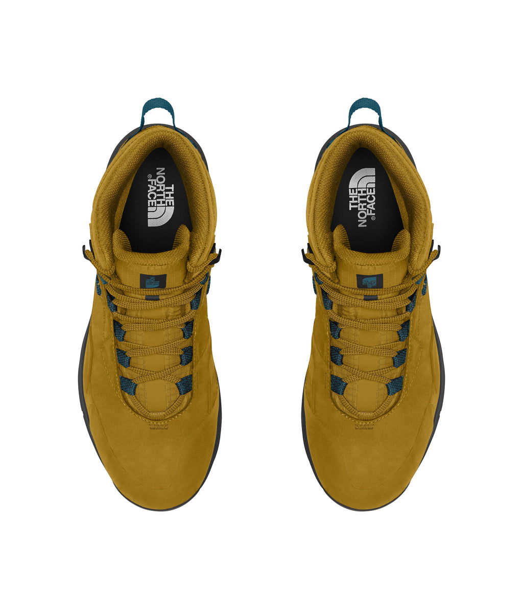 Tenis Cragstone Leather Mid Wp Amarillos Hombre The North Face