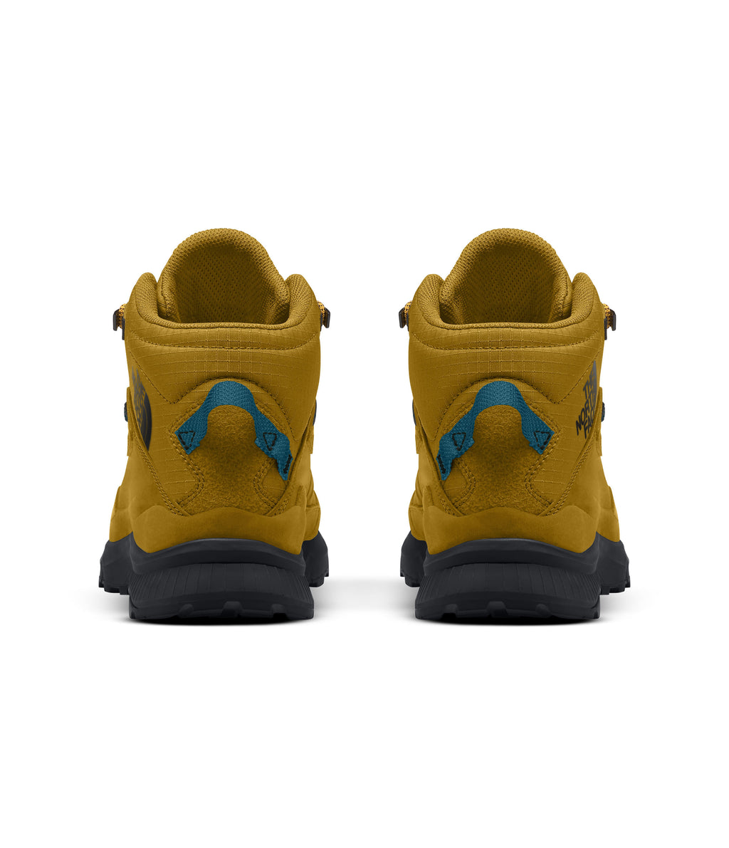 Tenis Cragstone Leather Mid Wp Amarillos Hombre The North Face