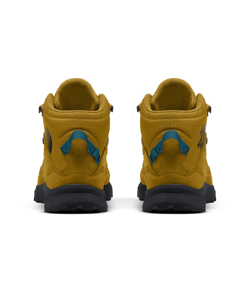Tenis Cragstone Leather Mid Wp Amarillos Hombre The North Face