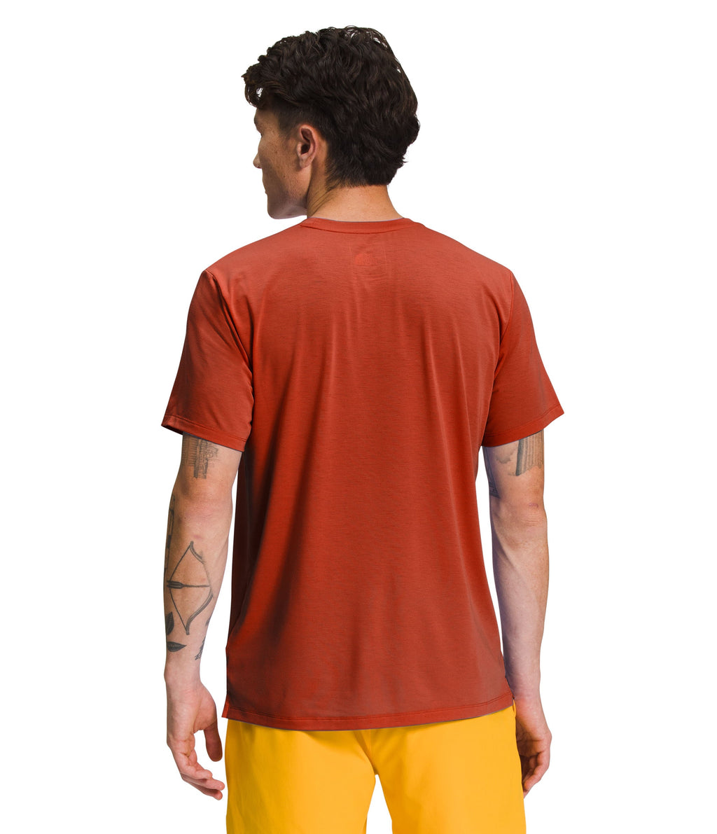 Camiseta Wander S/S Manga Corta Hombre Naranja The North Face - imagen 2