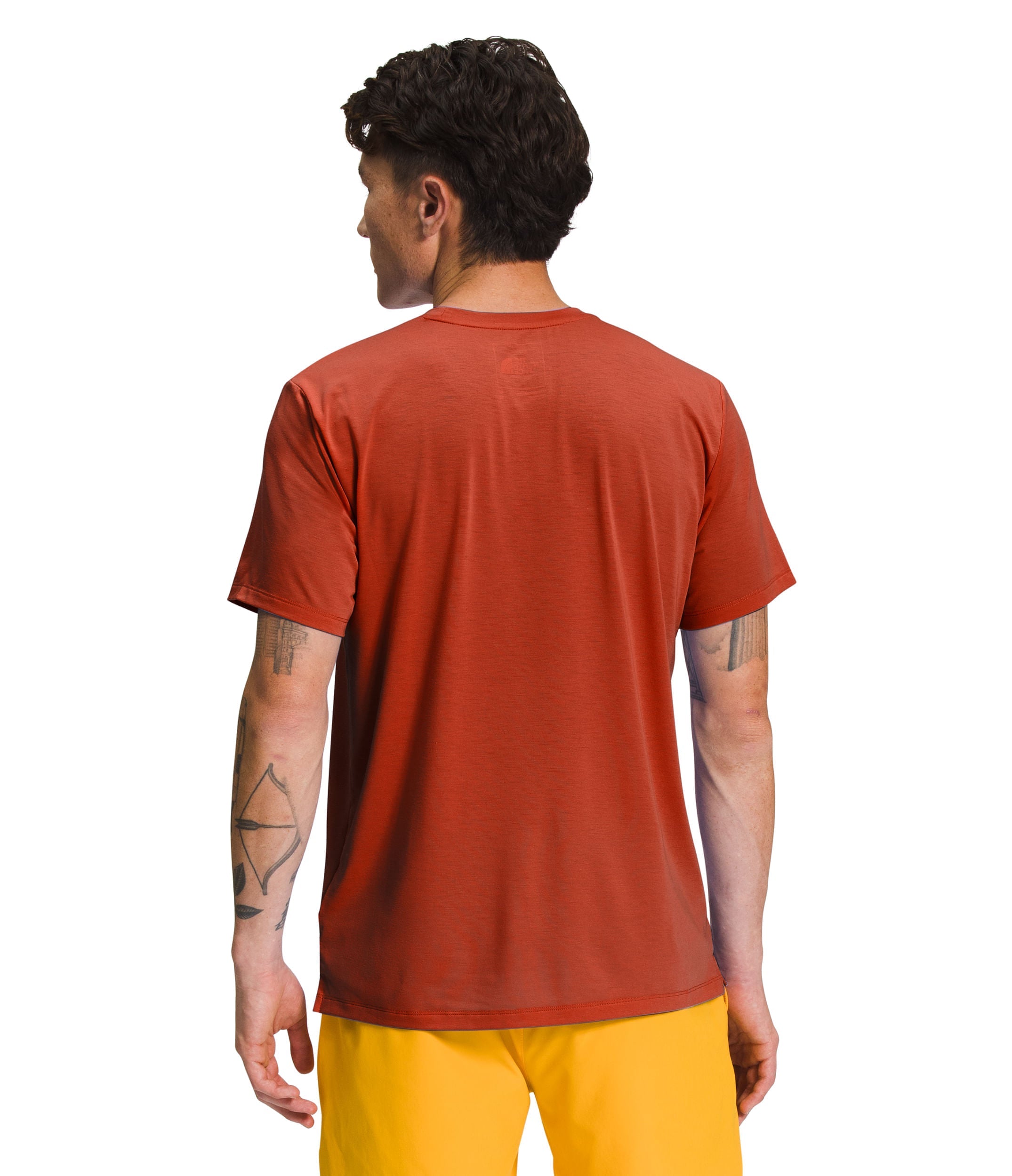 Camiseta Wander S/S Manga Corta Hombre Naranja The North Face - imagen 2