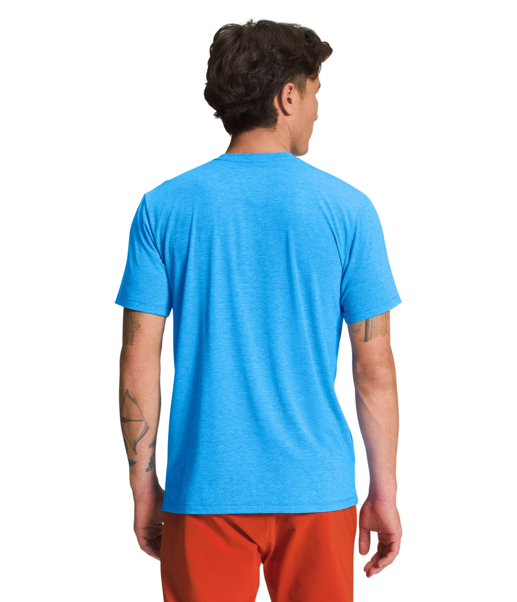 Camiseta Wander S/S Manga Corta Hombre Azul The North Face - imagen 2