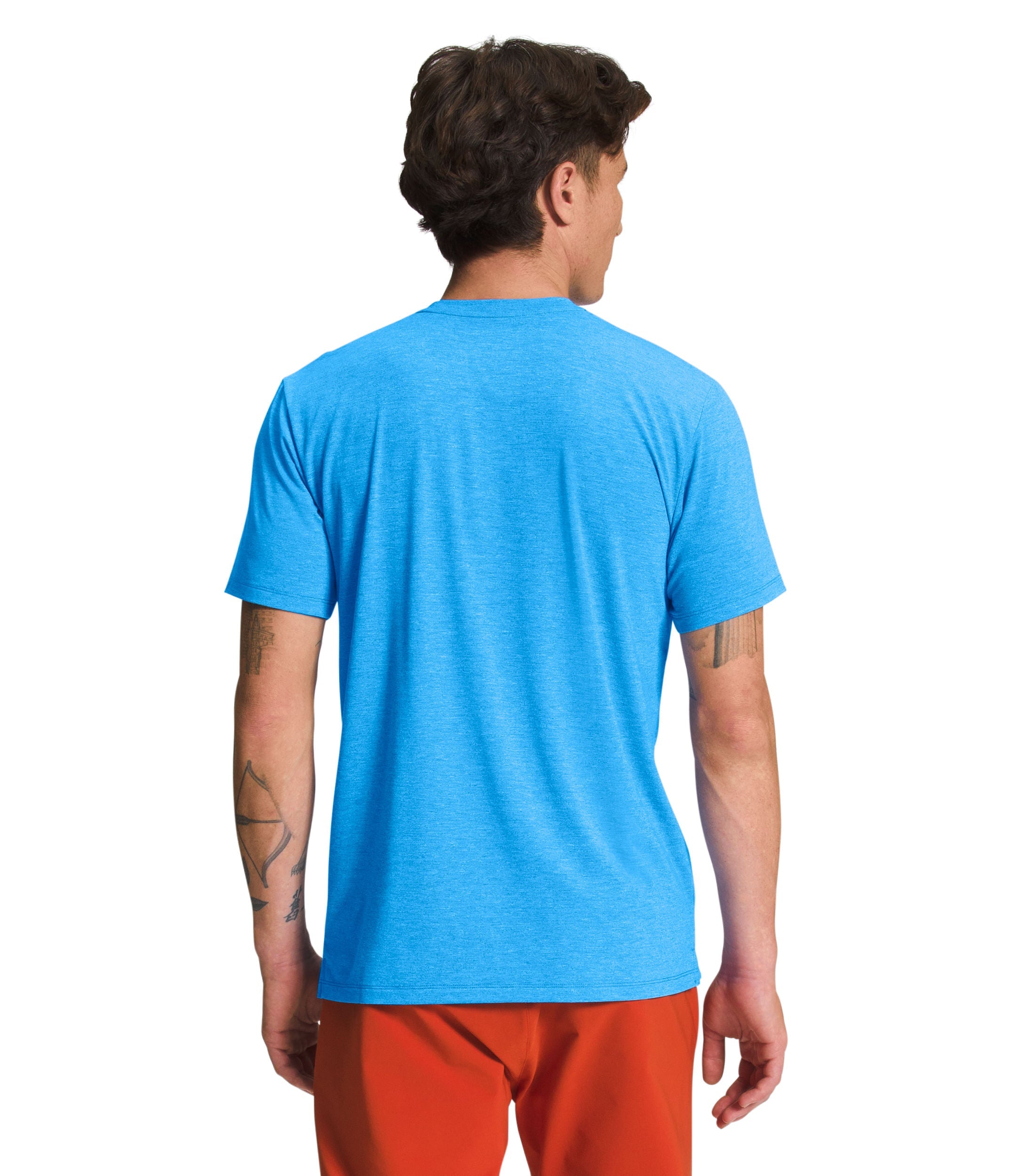 Camiseta Wander S/S Manga Corta Hombre Azul The North Face - imagen 2