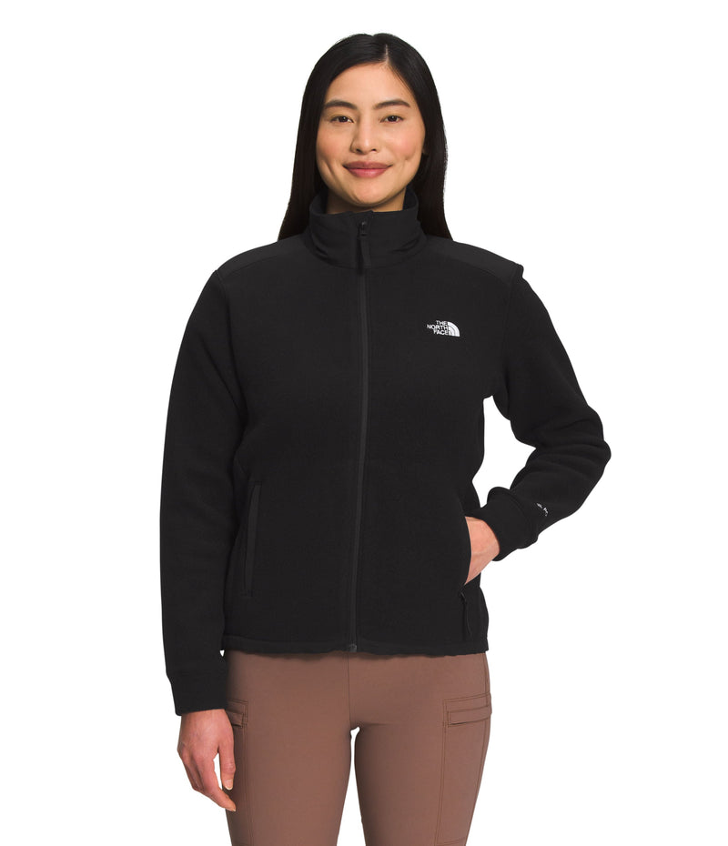 Chompa Alpine Polartec 200 Fz Polar Negra Mujer The North Face - imagen 1